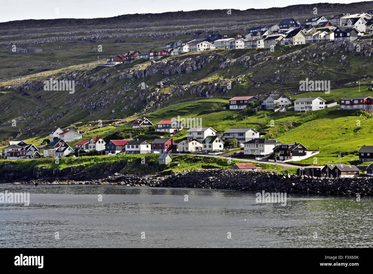 Torshavn auf den Färöer Inseln Stockfoto