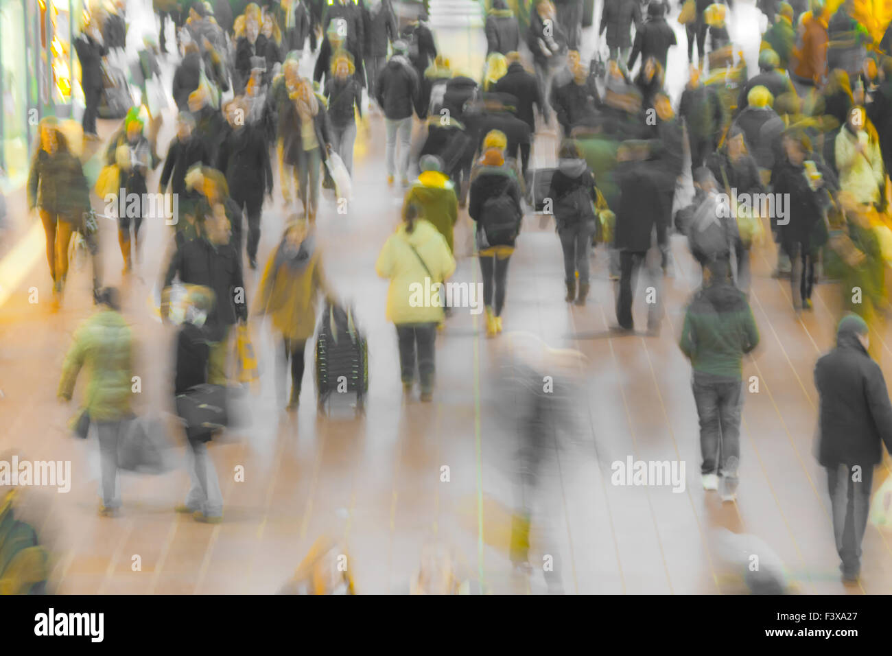 Alltäglichen Hektik III. Stockfoto