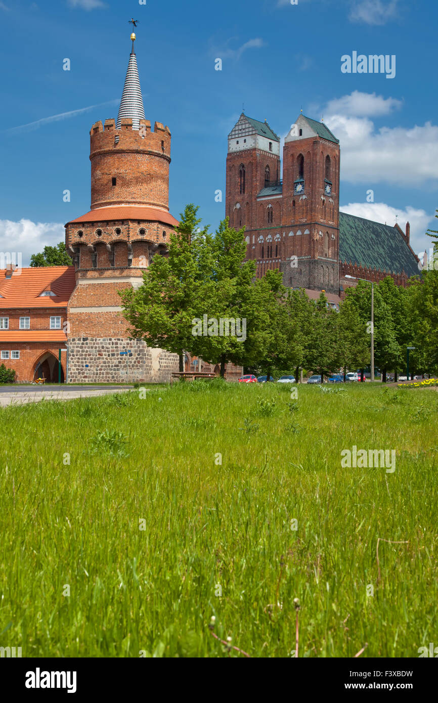 Kirche St. Marien in Prenzlau Stockfoto