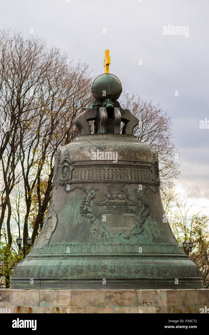 Zar-Glocke im Moskauer Kreml Stockfoto