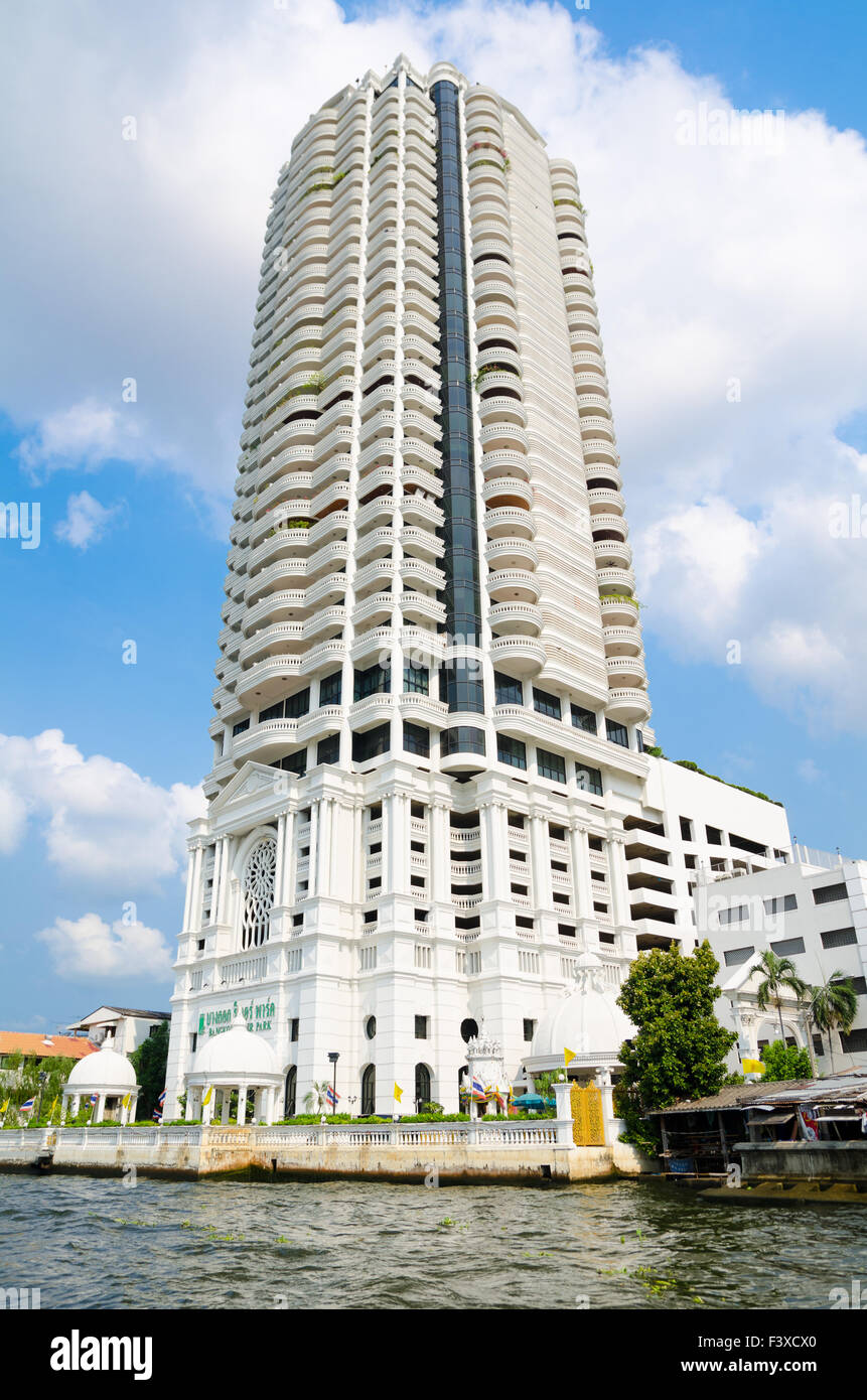 Gebäude von Bangkok River Park Stockfoto