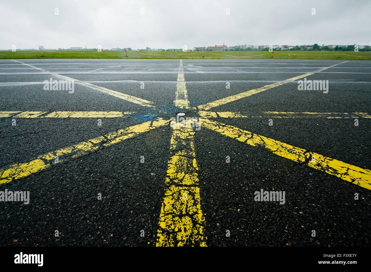 Flughafen, Berlin, tempelhof Stockfoto