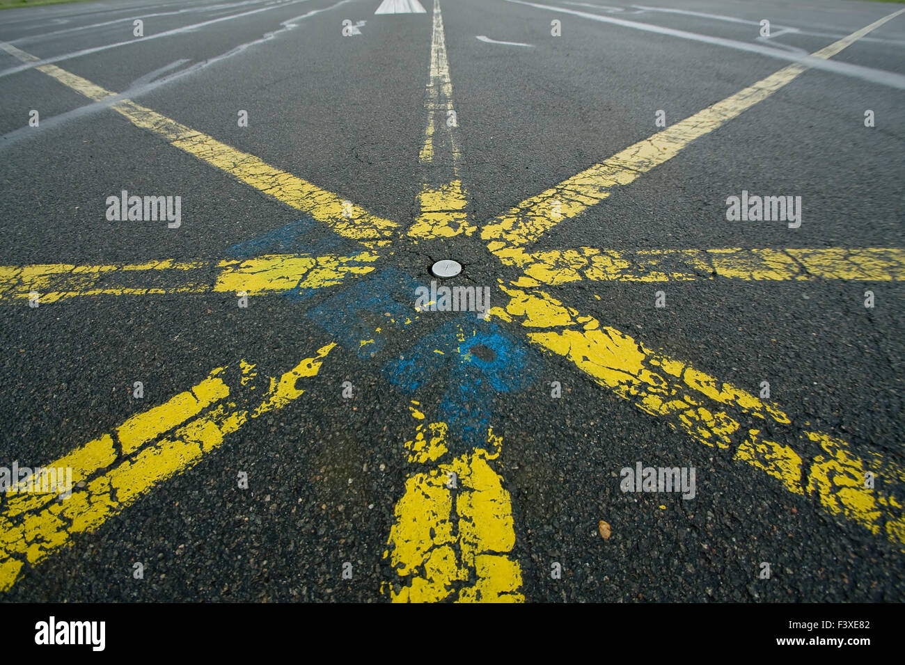 Flughafen, Berlin, tempelhof Stockfoto