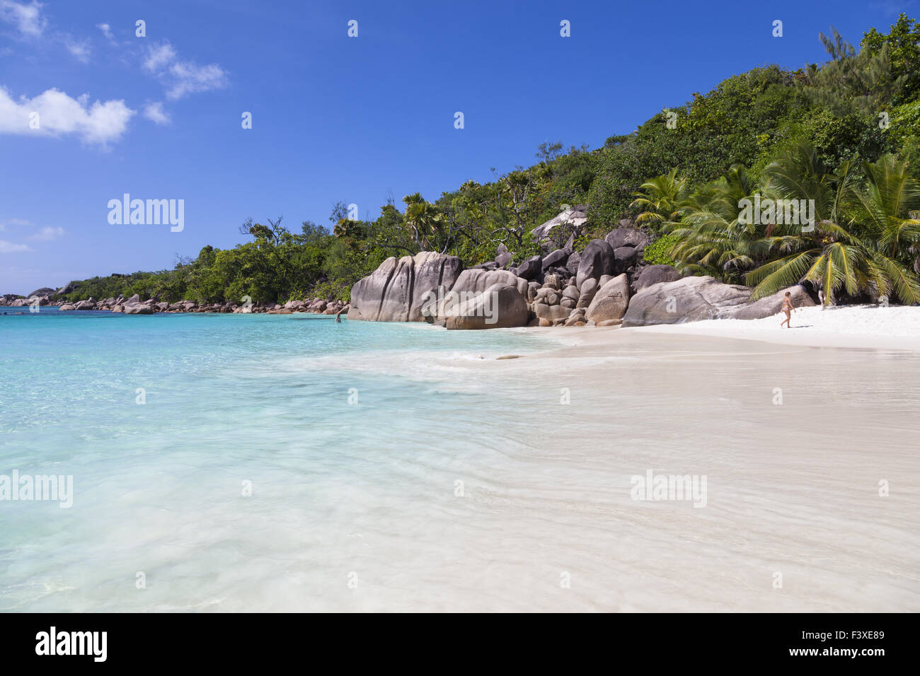 Anse Lazio, Insel Praslin, Seychellen Stockfoto