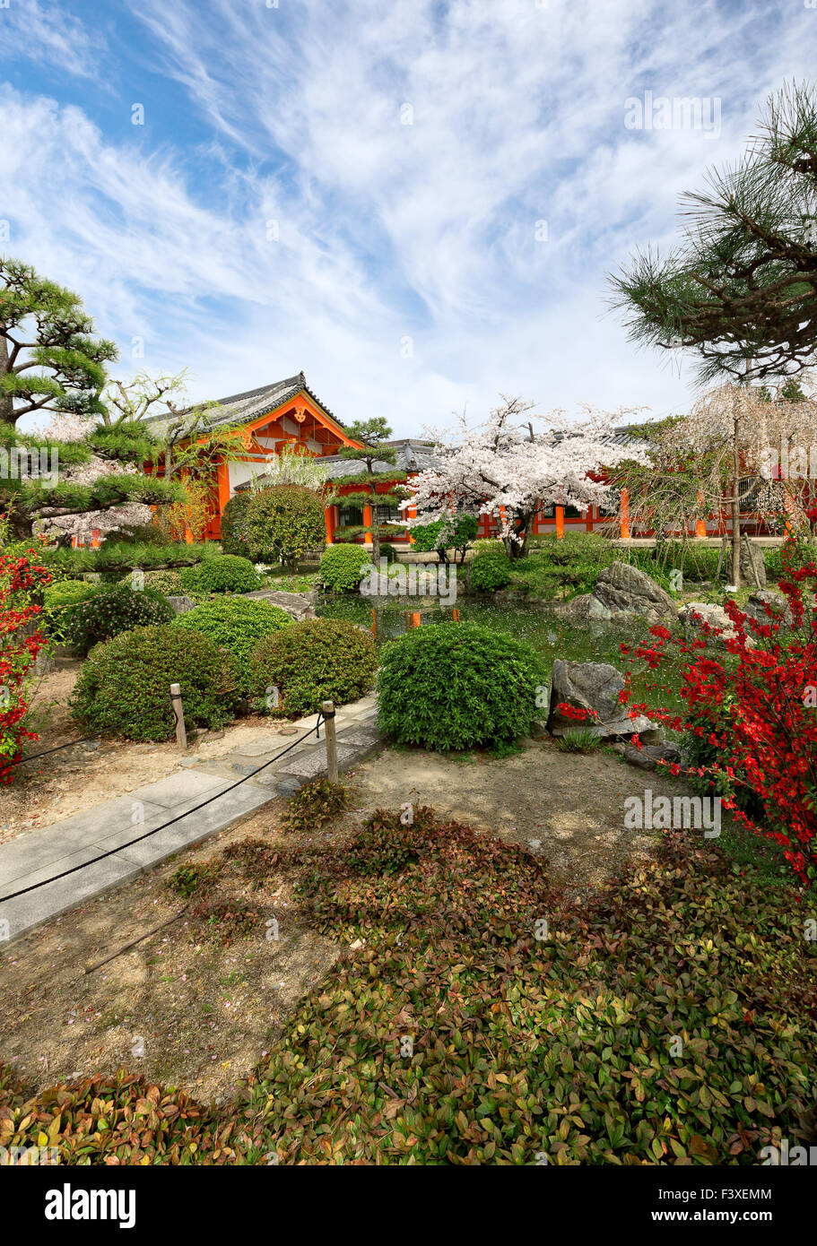 Budhist Tempel in Kyoto, Japan Stockfoto