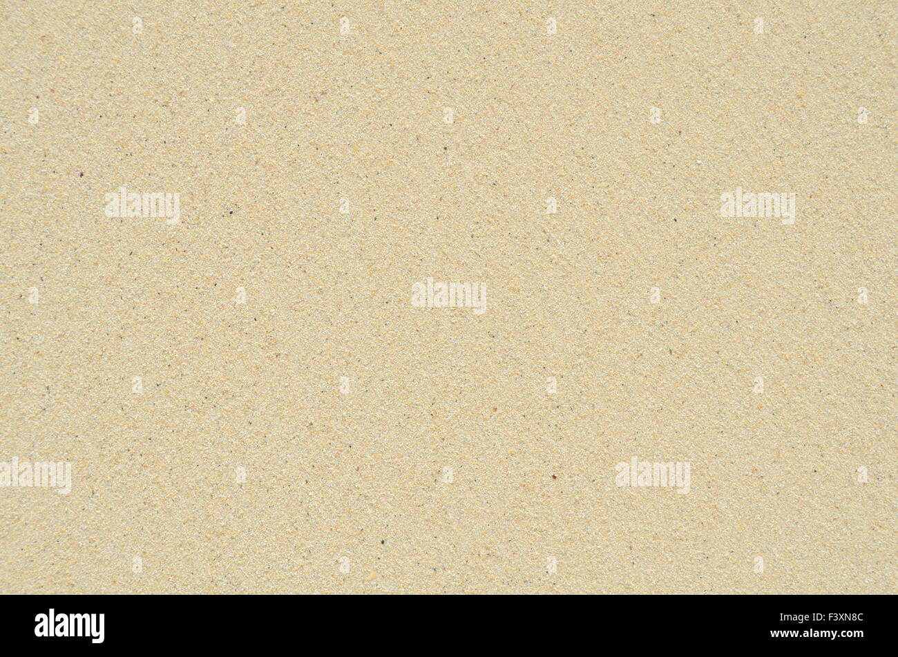 Perfekten weißen Sand Stockfoto