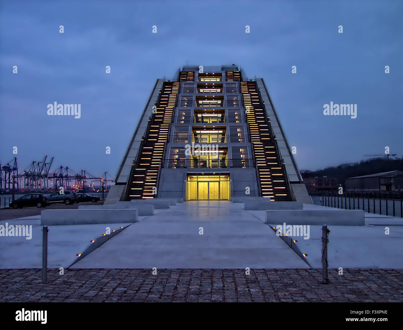 Dockland Hamburg Stockfoto