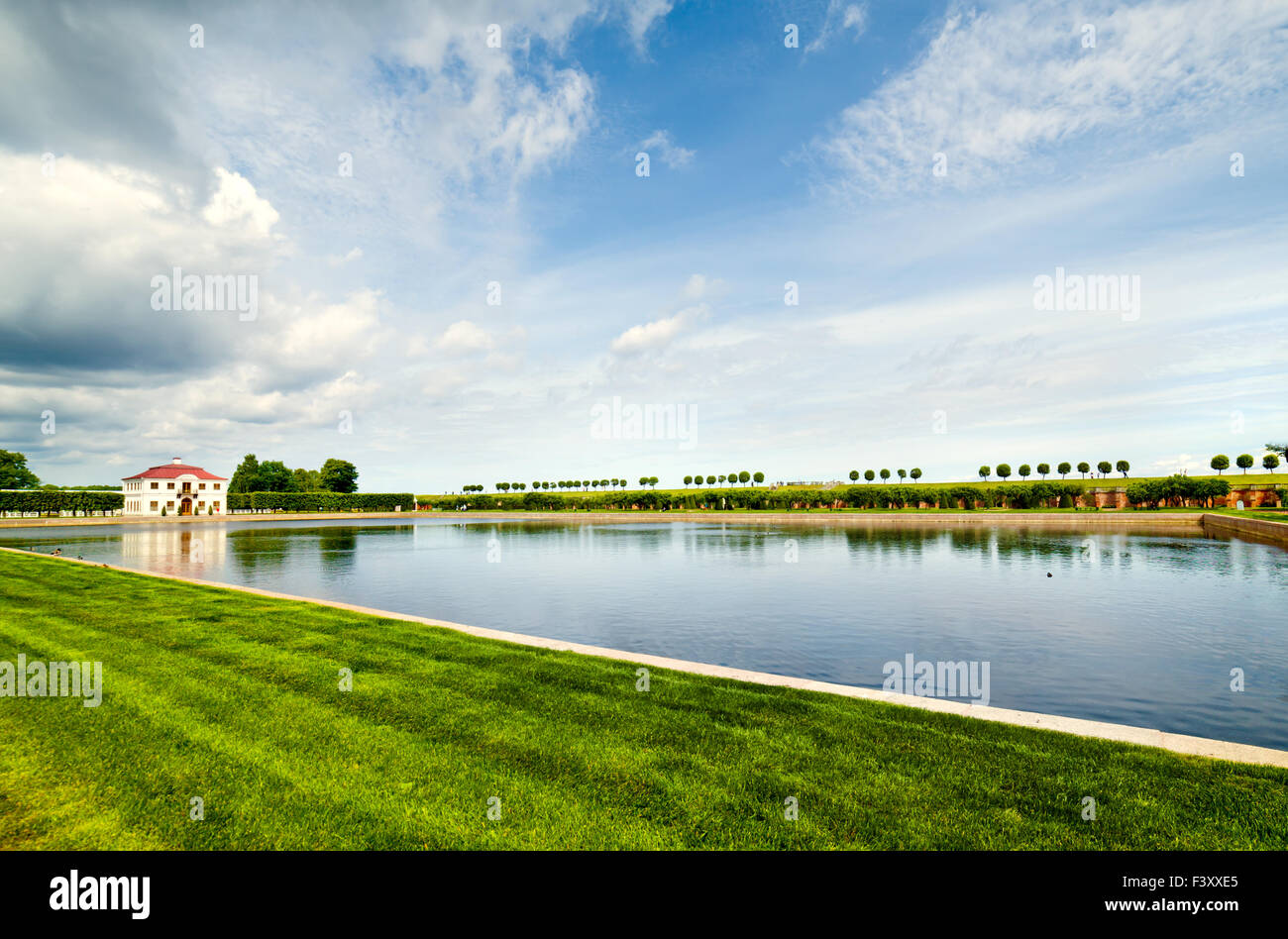 Park Zarskoje Selo, Russland Stockfoto