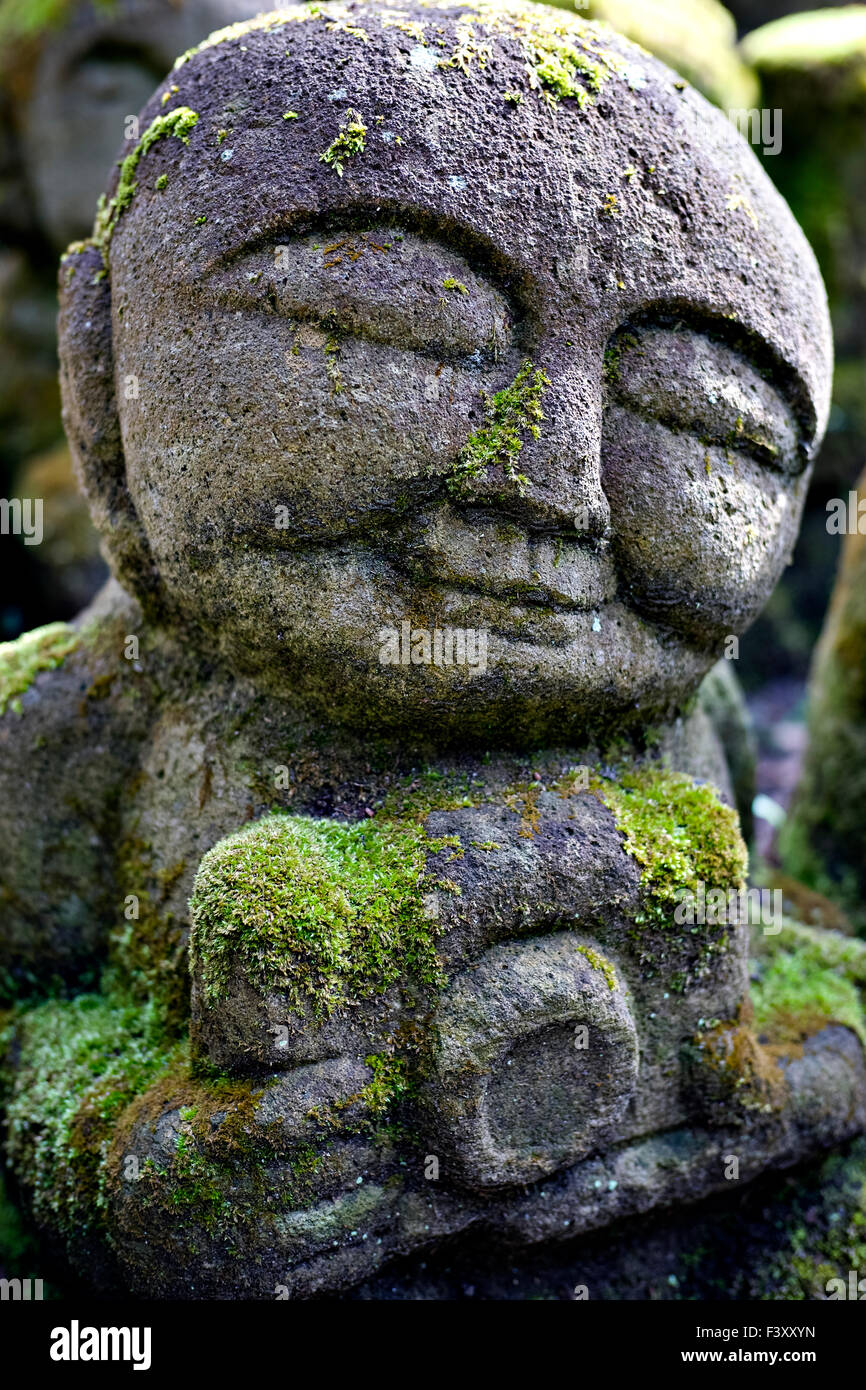 Japan, Honshu-Insel, Kansai, Kyoto, Statue des Fotografen. Stockfoto