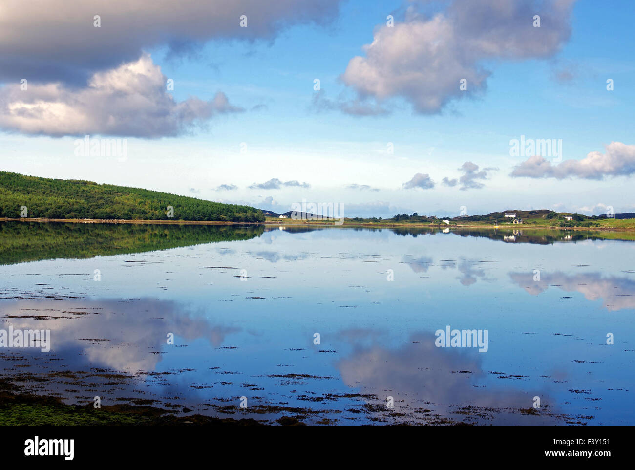 Ruhe am Morgen Stockfoto