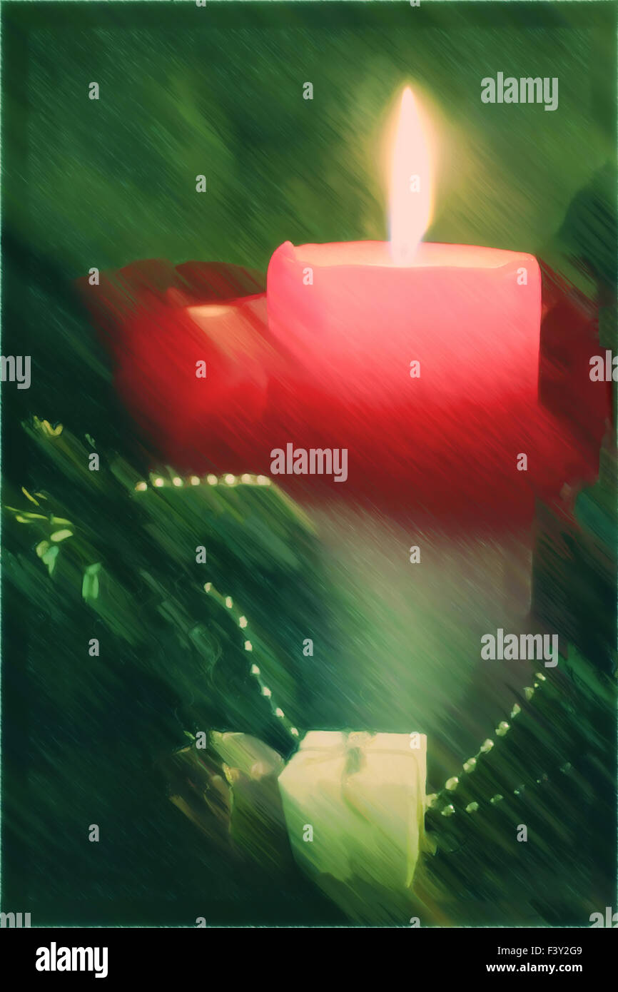 Candle-light Stockfoto