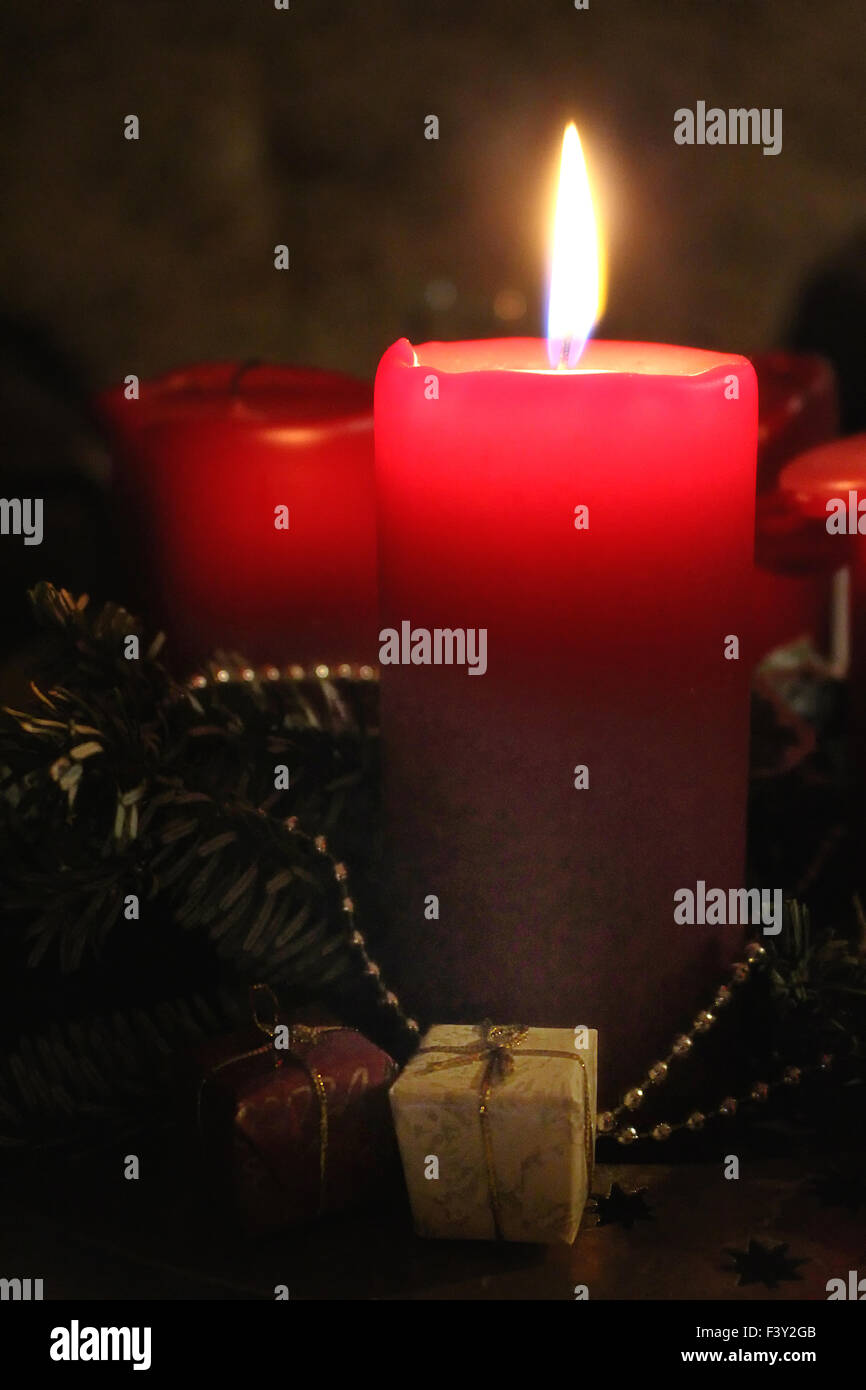 Candle-light Stockfoto