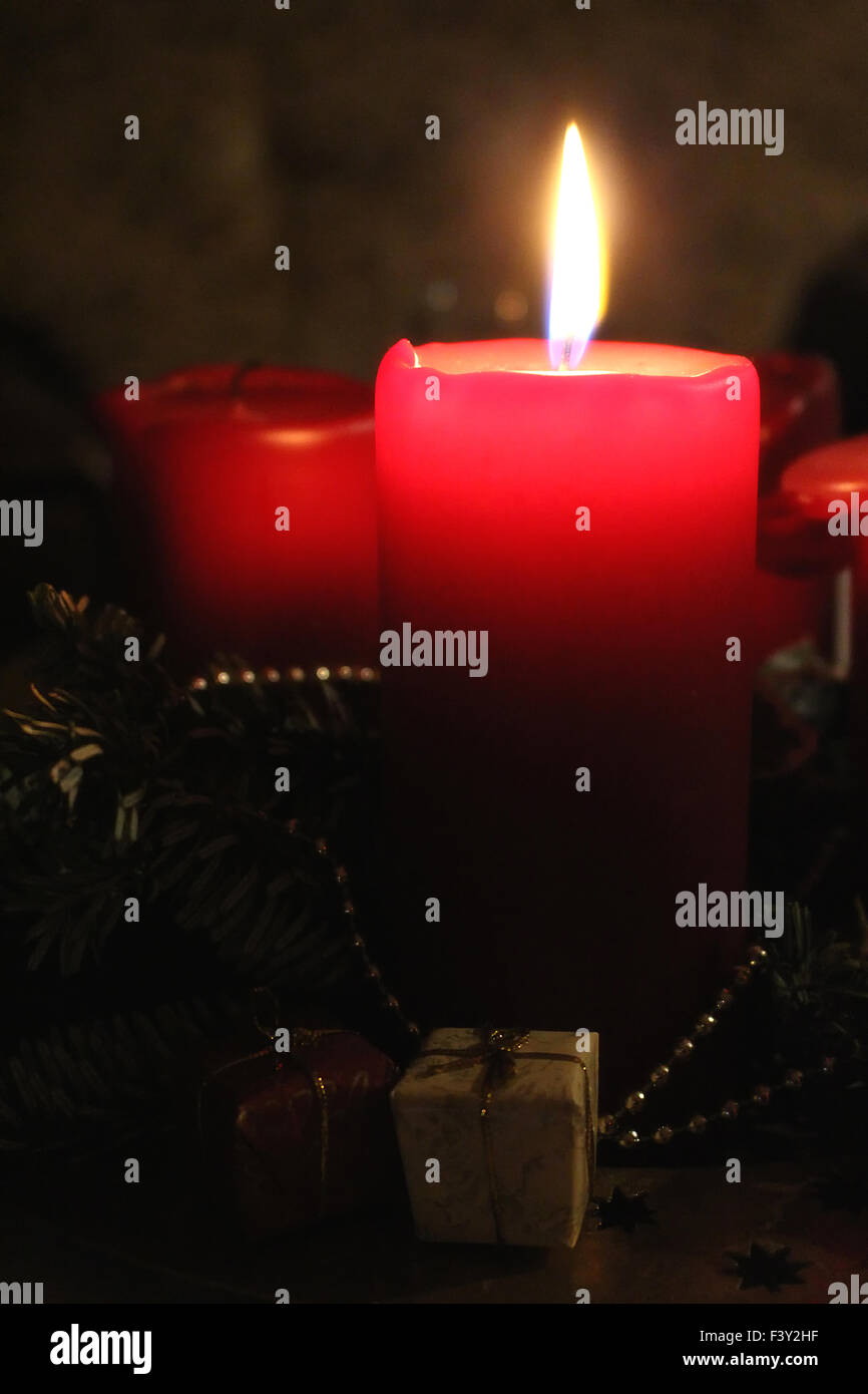 Candle-light Stockfoto