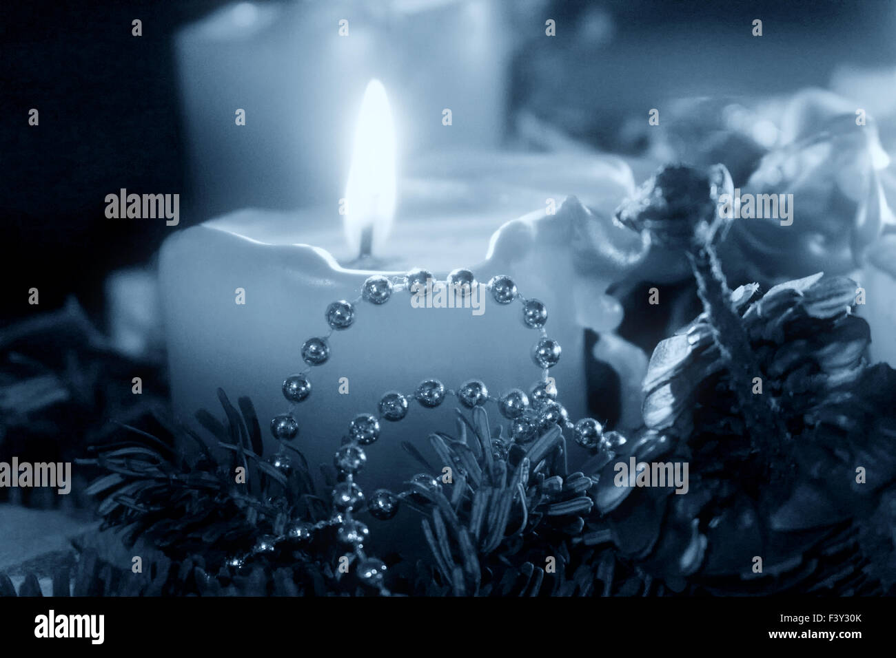 Candle-light Stockfoto
