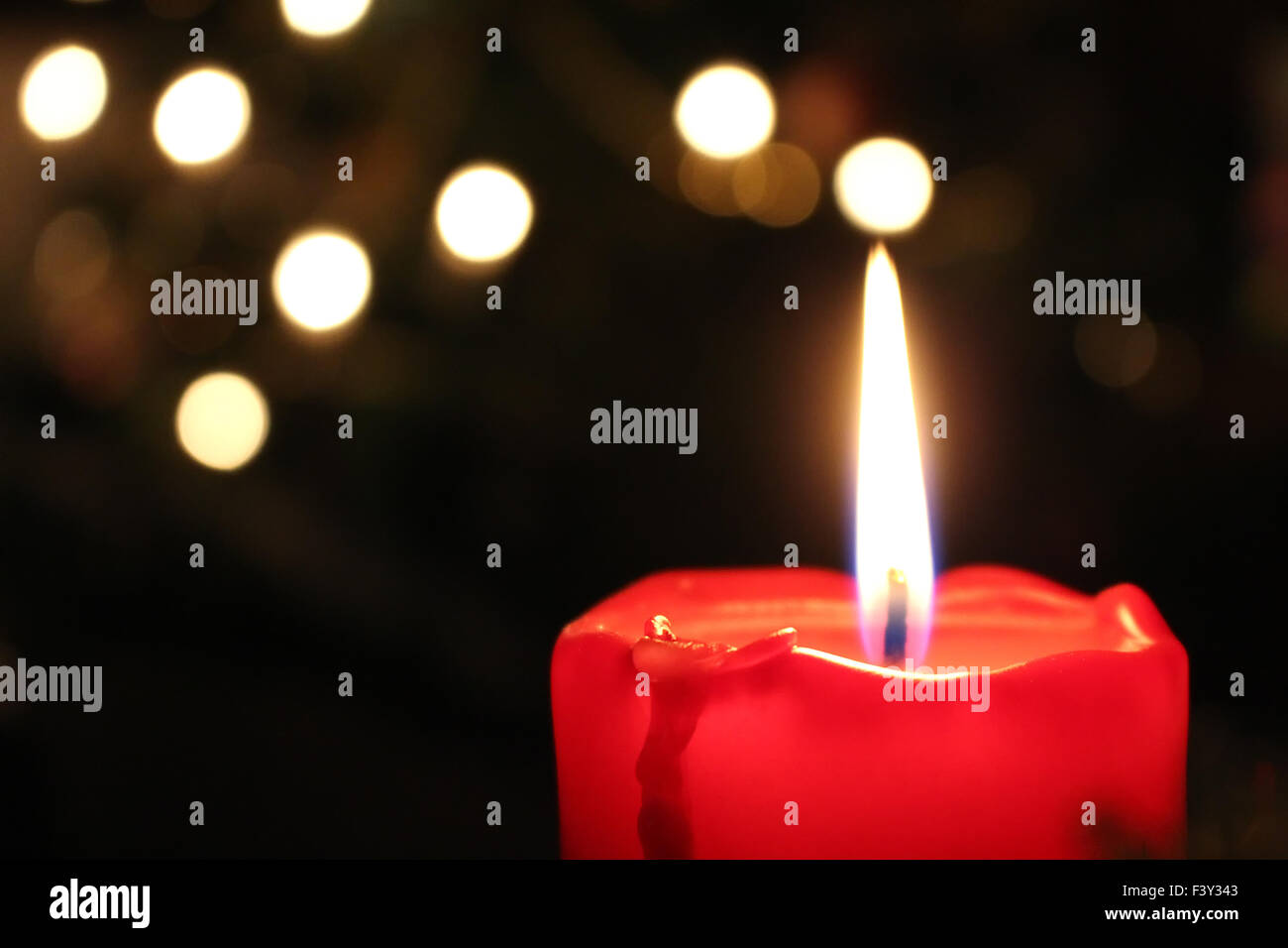 Candle-light Stockfoto