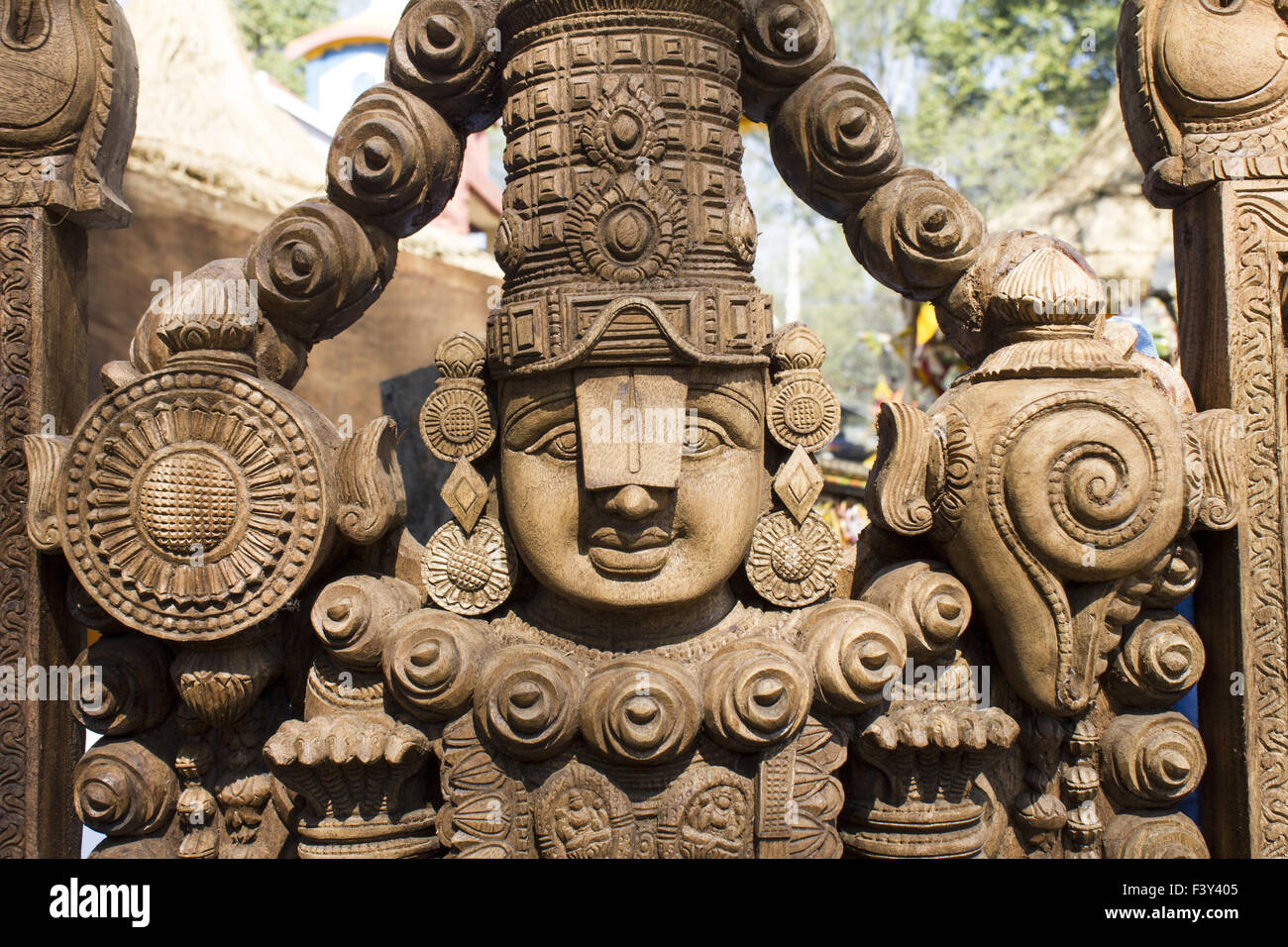 Lord Venkateshwara in Surajkund fair Stockfoto