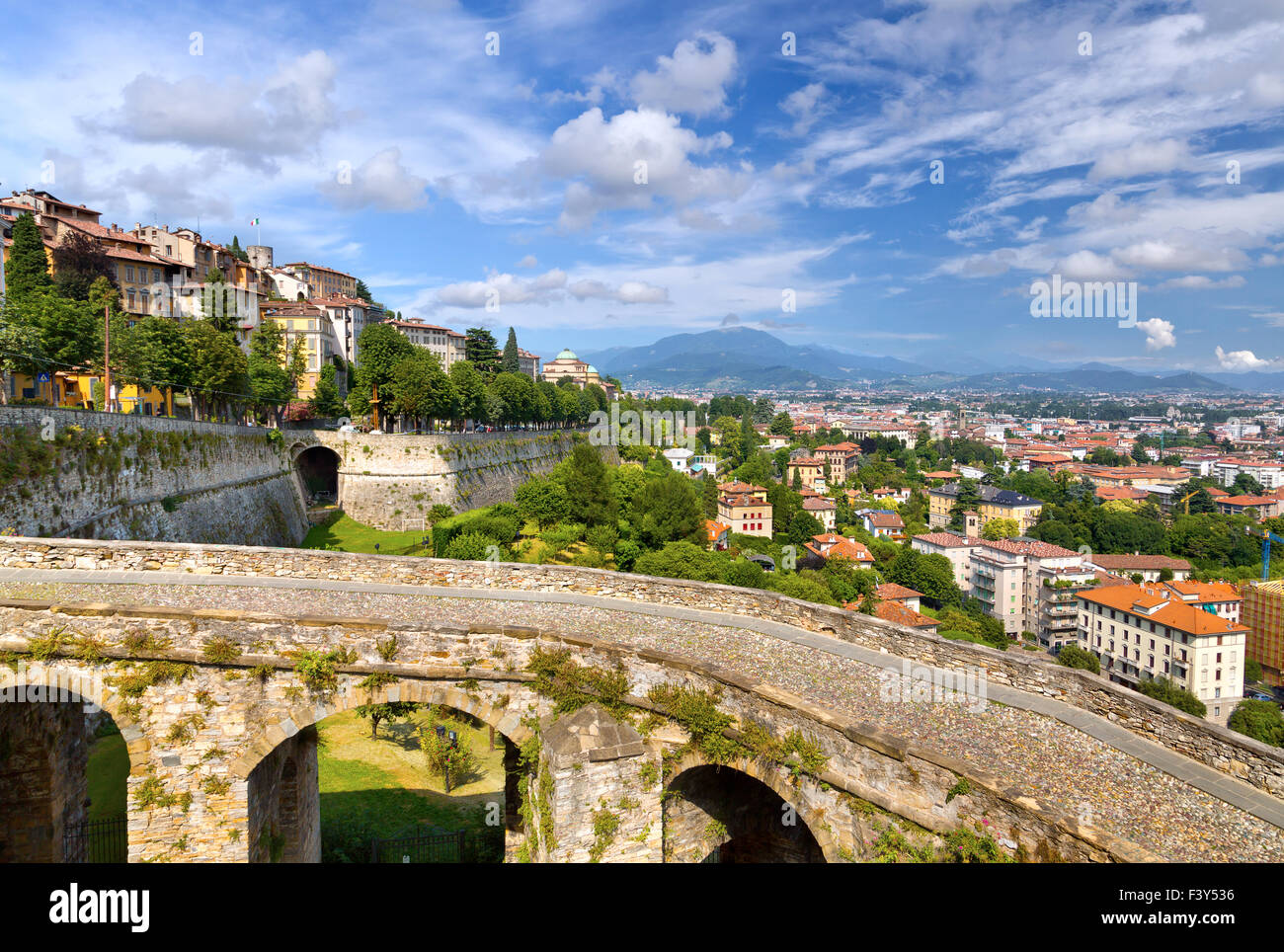 Bergamo, Lombardei, Italien Stockfoto