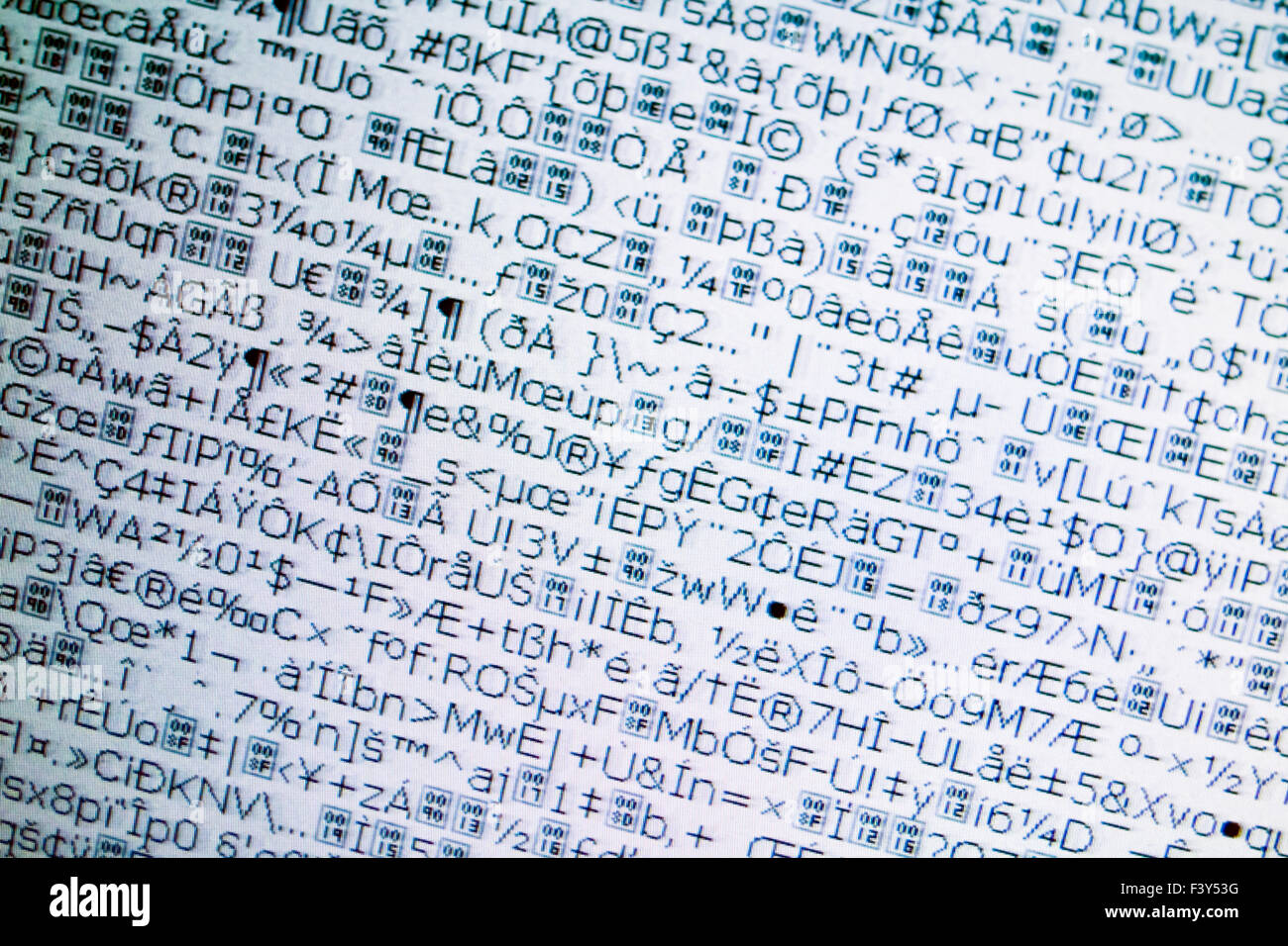 Ascii code -Fotos und -Bildmaterial in hoher Auflösung – Alamy