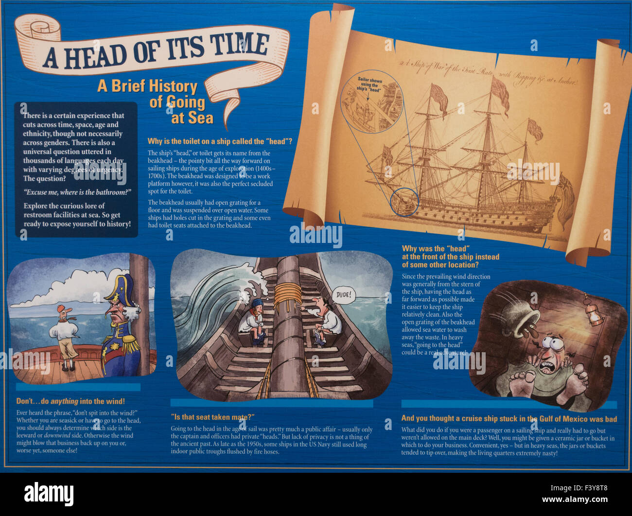 Mariners Museum in Newport News, Virginia Stockfoto