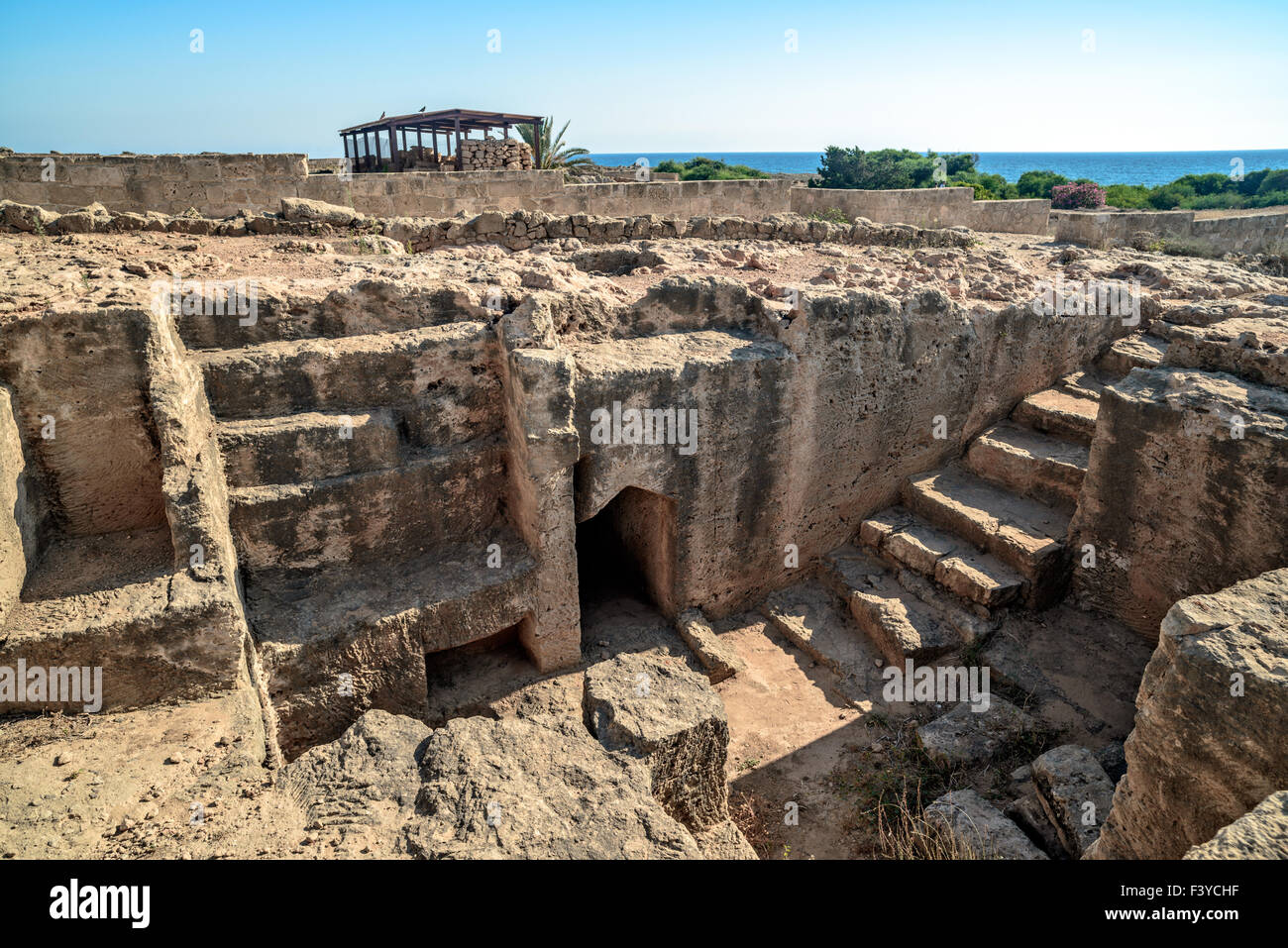 Archäologisches Museum in Paphos auf Zypern Stockfotografie Alamy