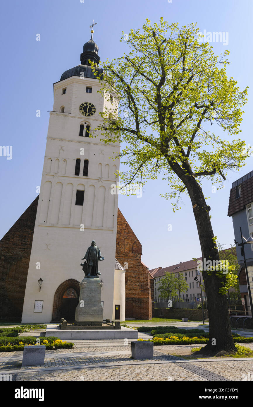 Paul-Gerhardt-Kirche, Luebben, Deutschland Stockfoto