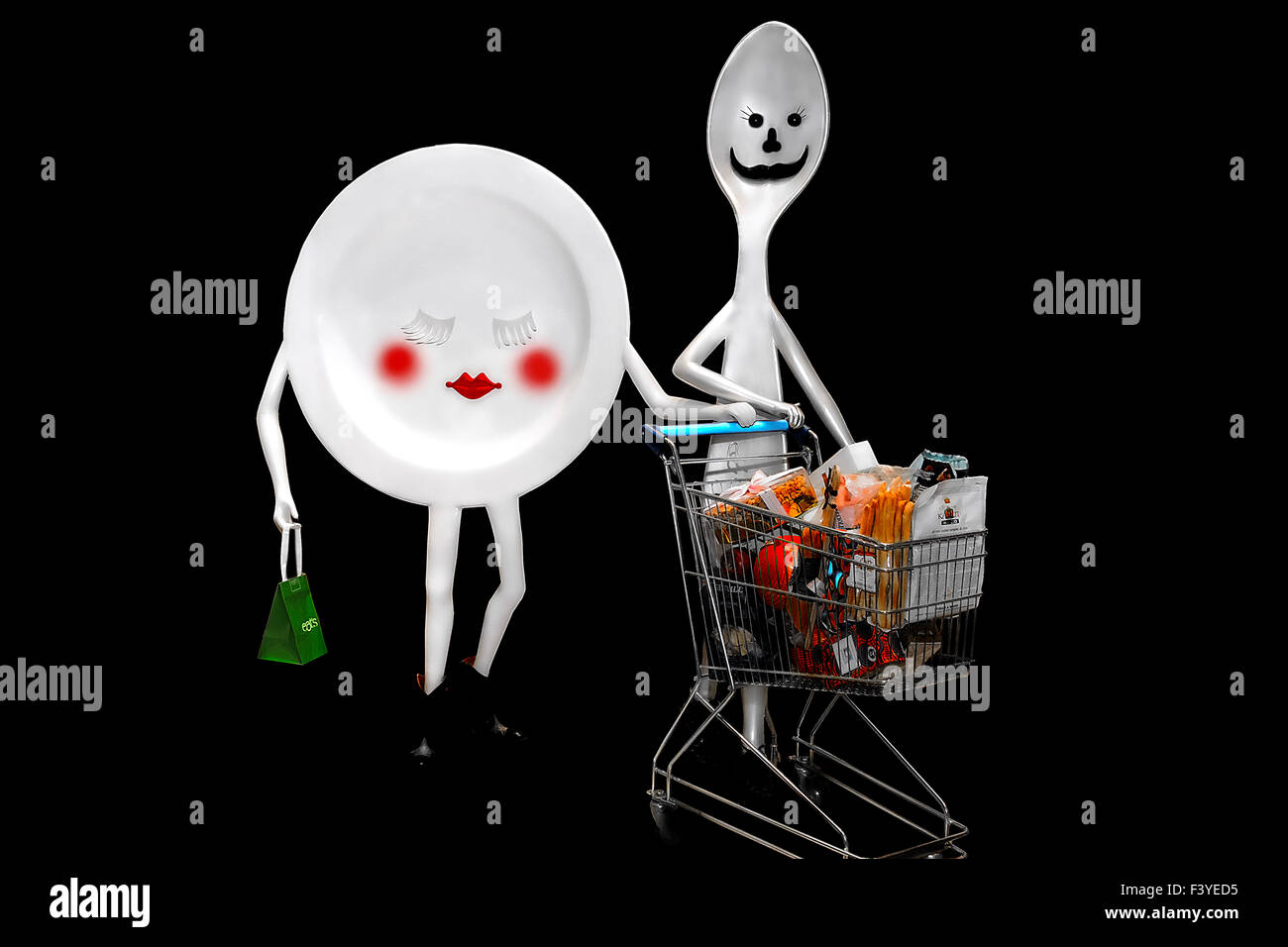 Supermarkt Stockfoto