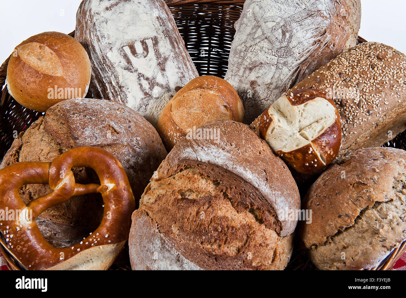 Brot Brötchen Stockfoto