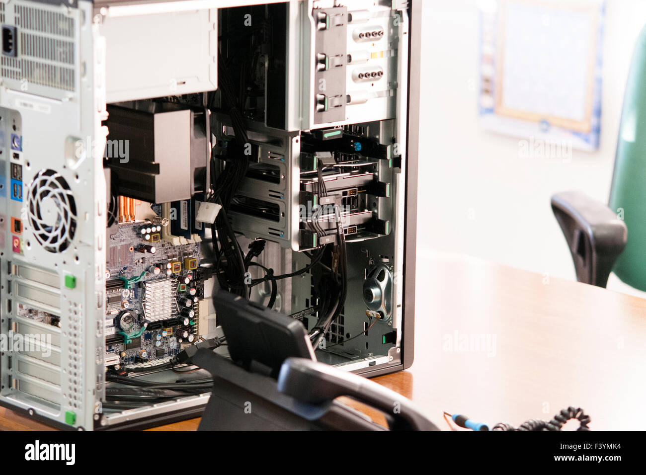 Computer Reparatur Stockfoto