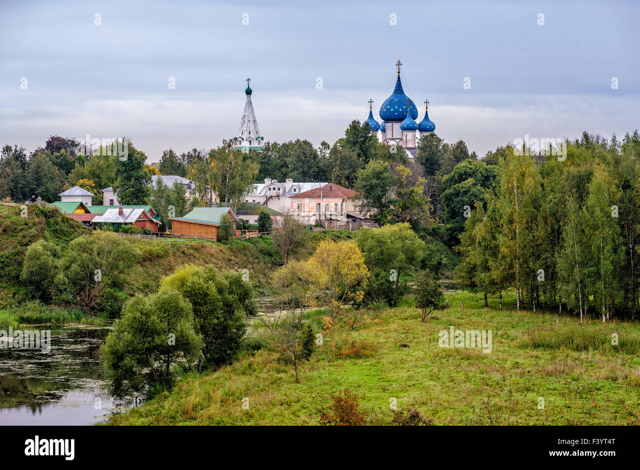 Alte russische Stadt Susdal Stockfoto