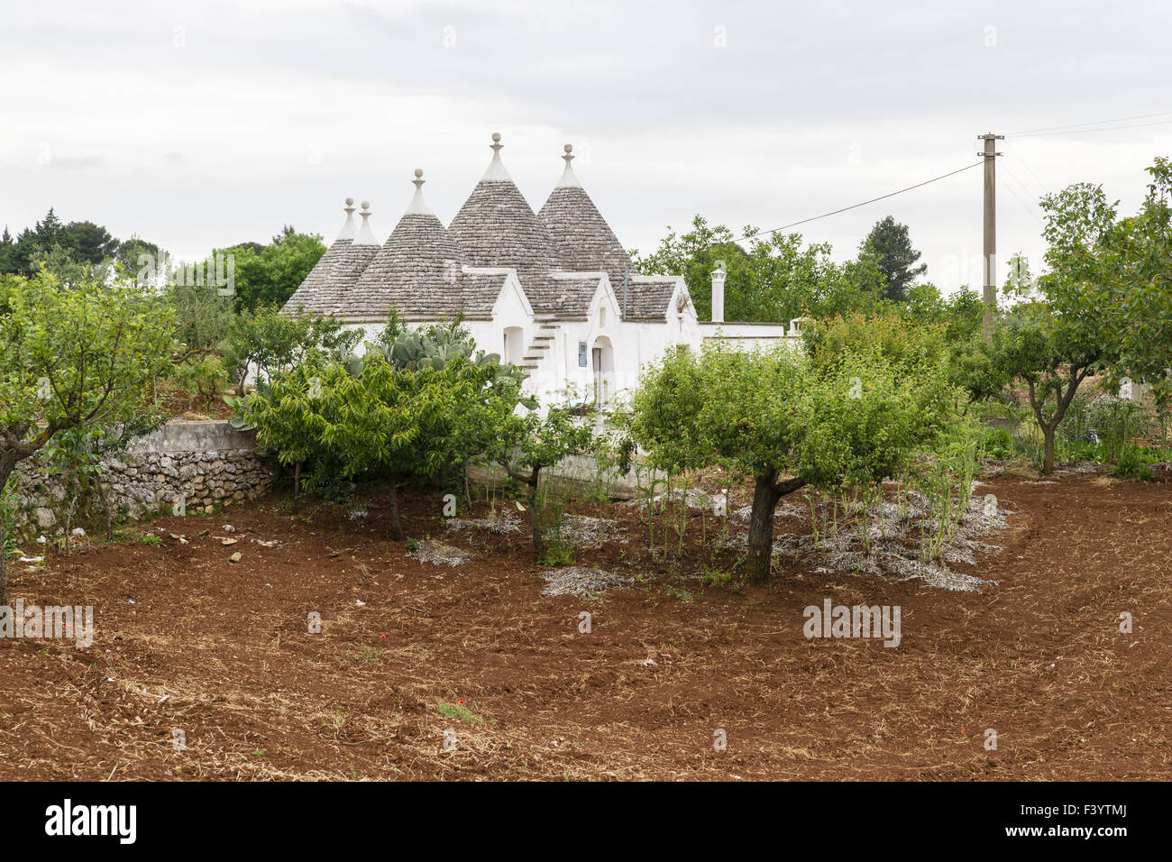 Trullo, Martina Franca Stockfoto