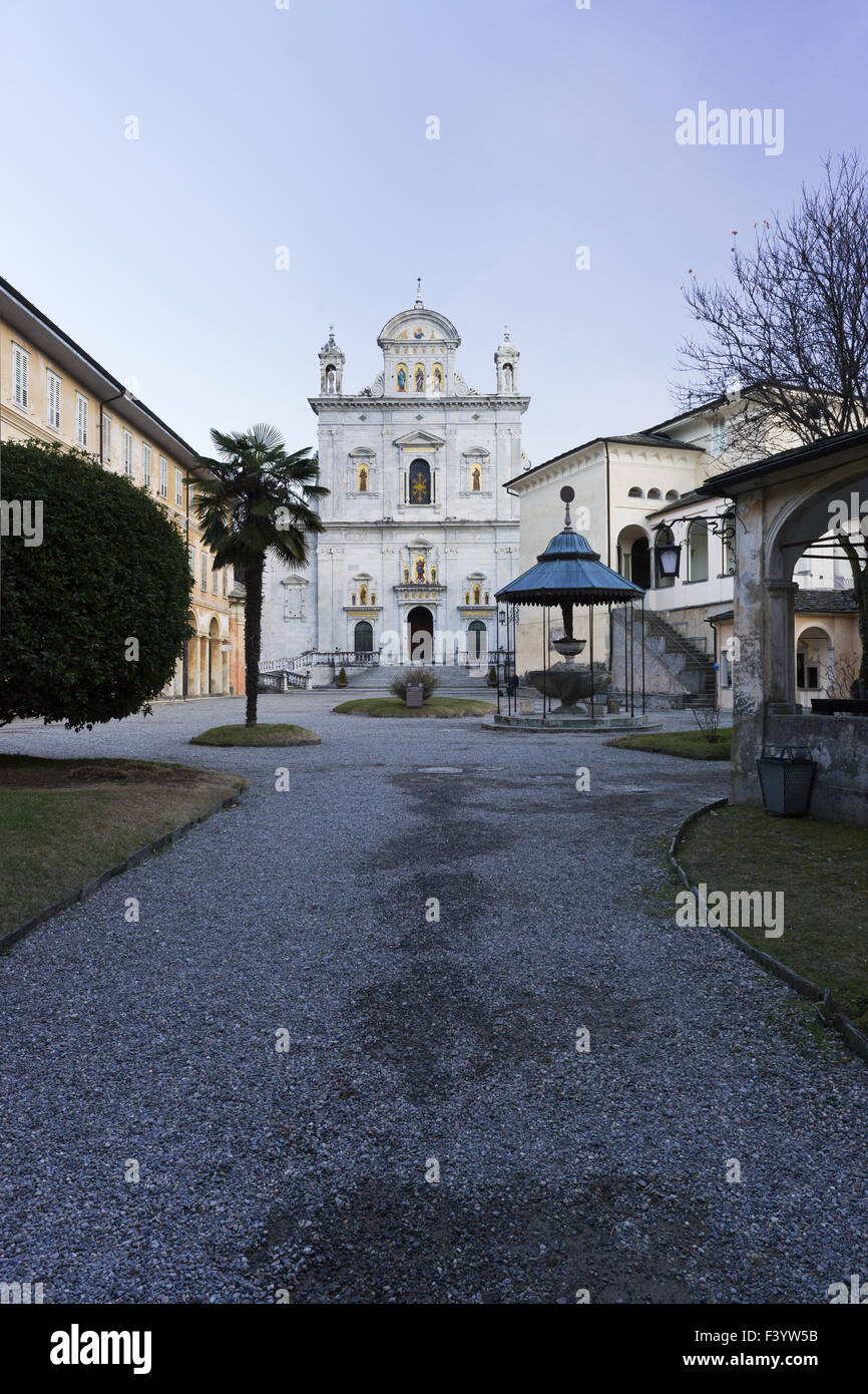 Kathedrale von Santa Maria Assunta, Varallo Stockfoto