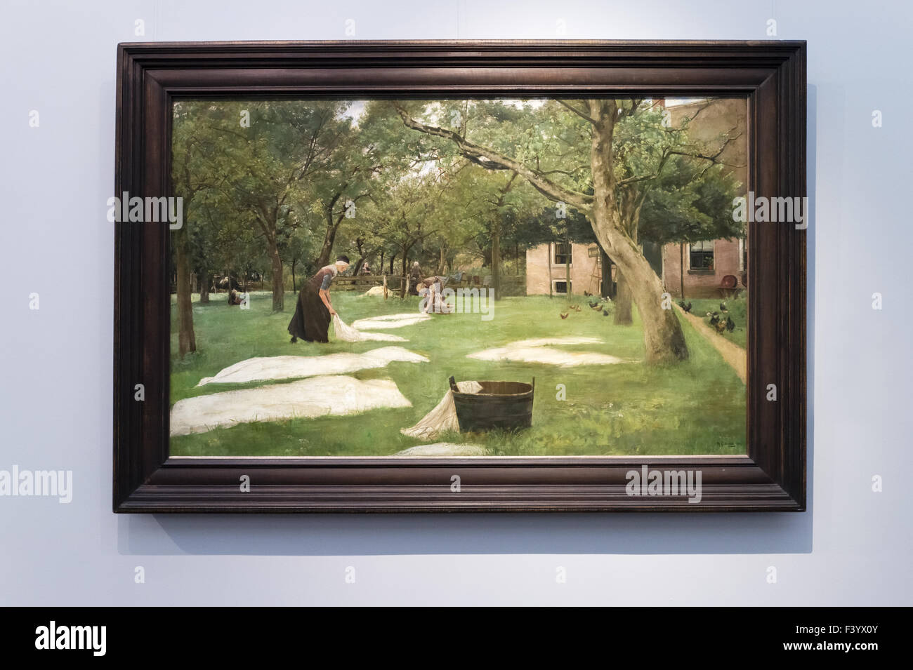 Das Rasen-Bleichmittel, Max Liebermann Stockfoto