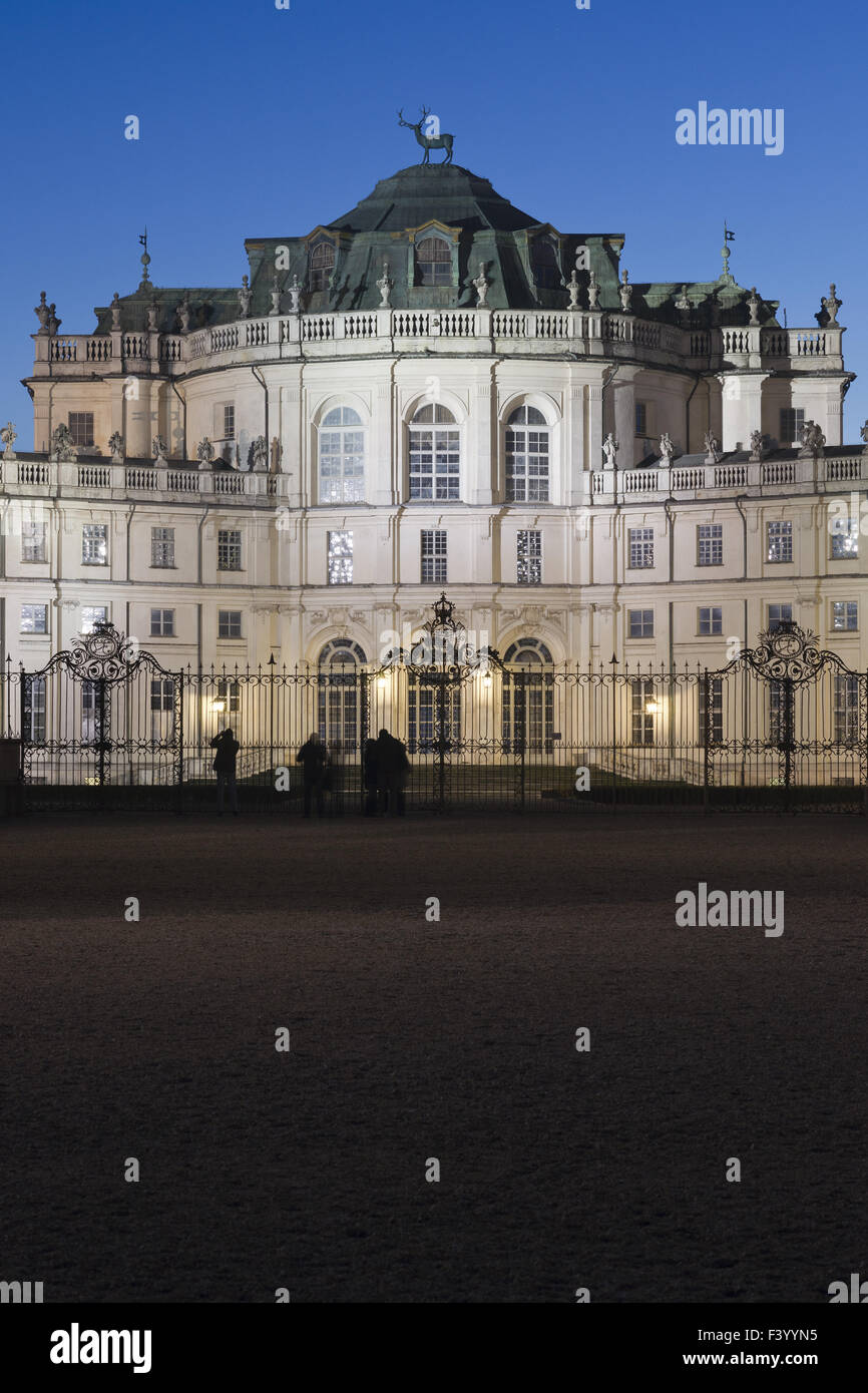 Das barocke Jagdschloss Stupinigi, Turin Stockfoto