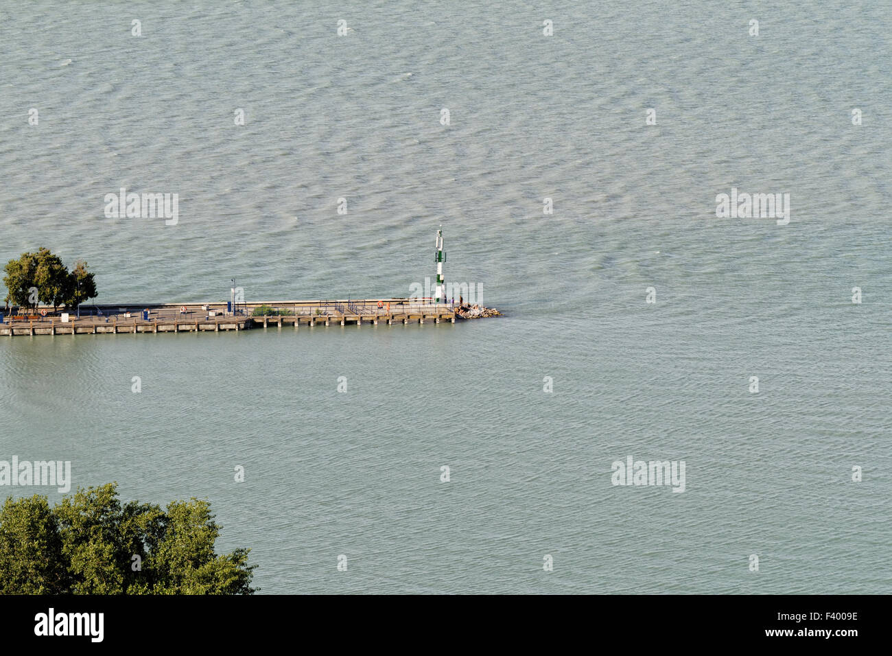 Beutiful Foto des Balaton in Ungarn Stockfoto