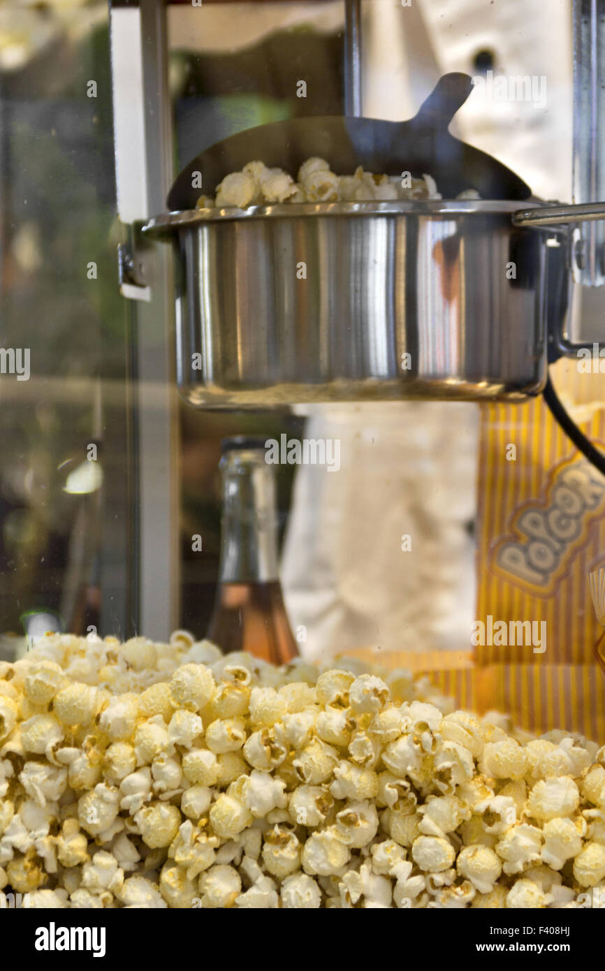 Popcorn Stockfoto