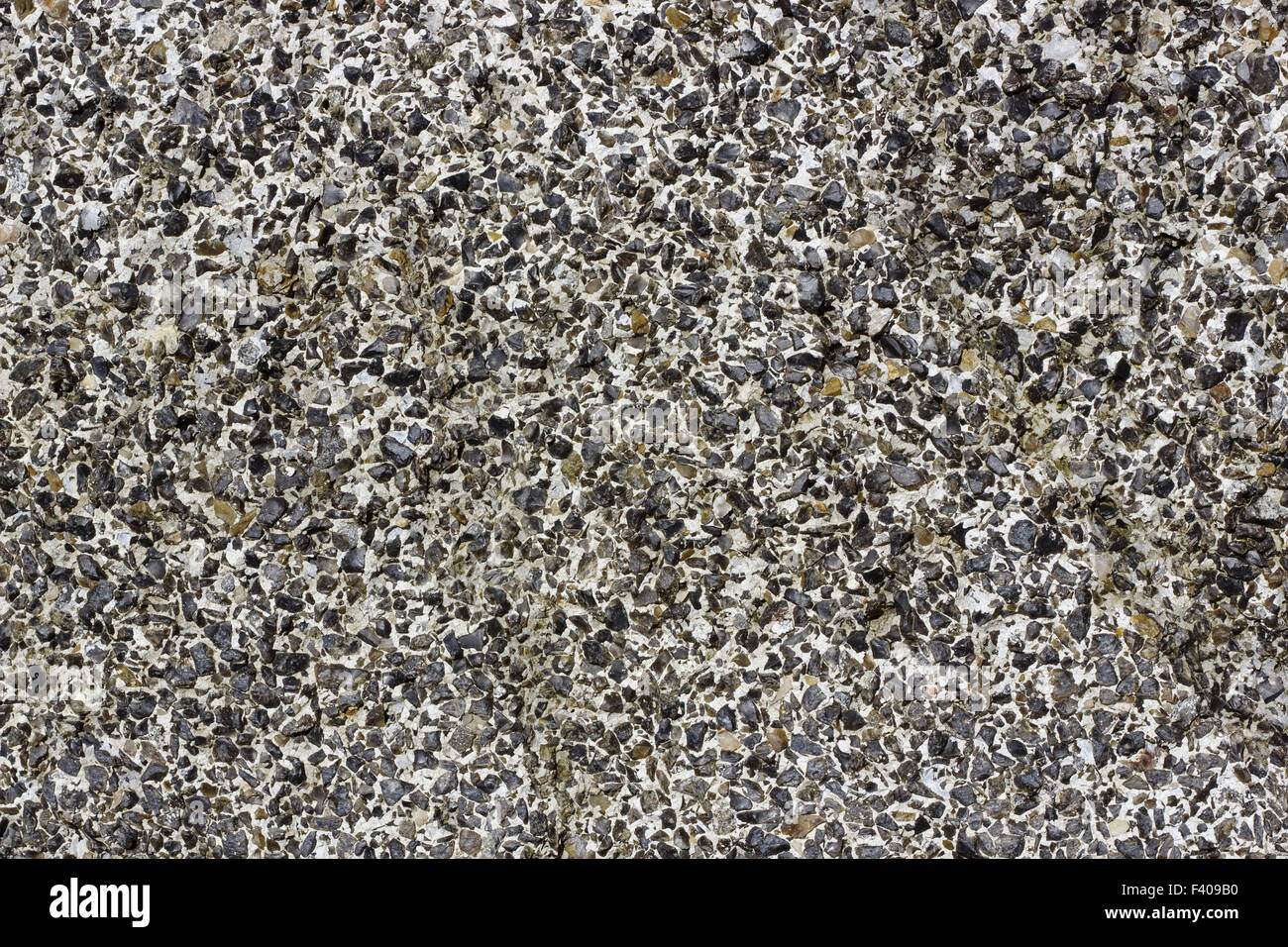 Tausend kleine Granit Splitter Stockfoto