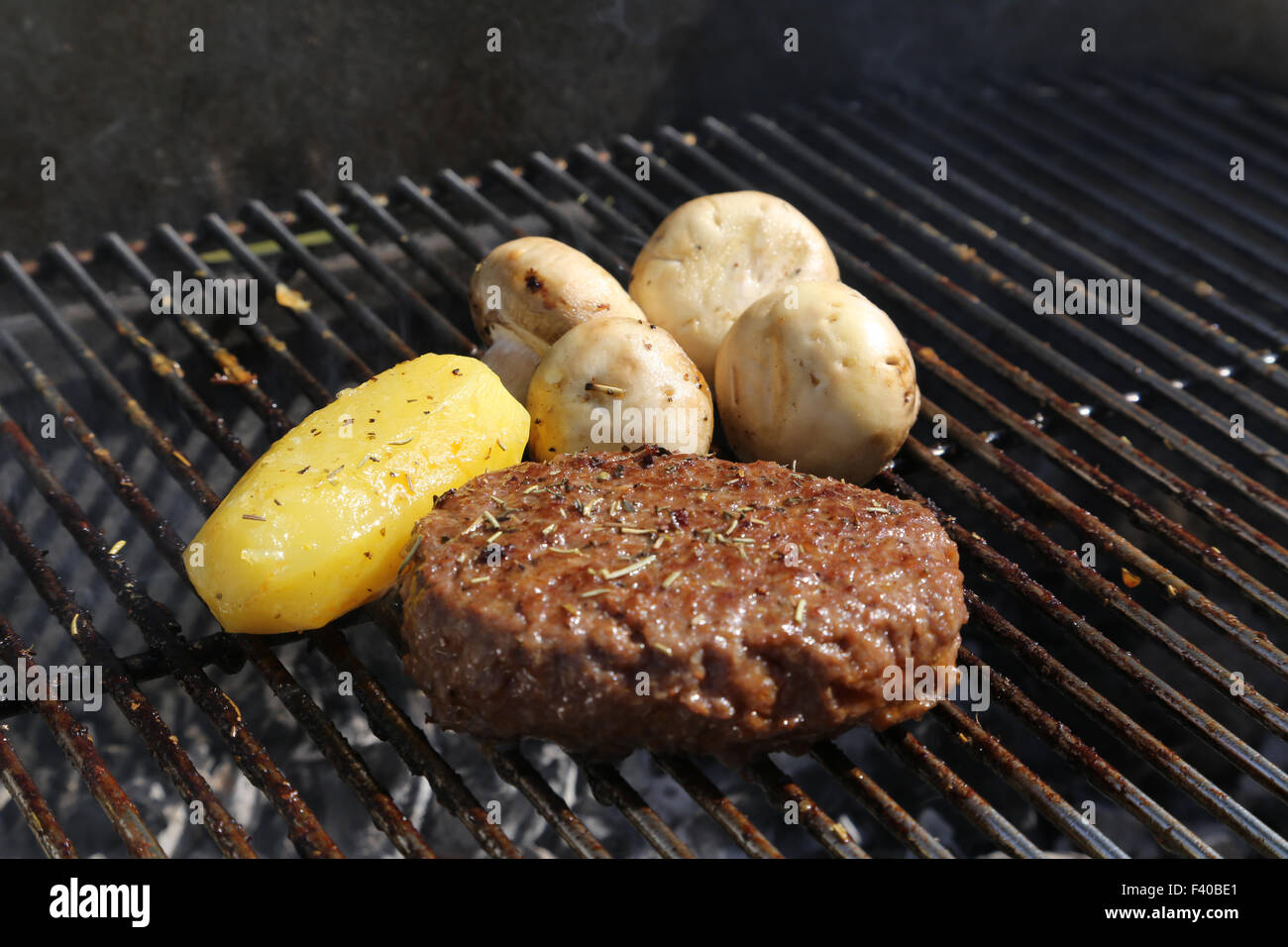 Grillfleisch - 03 Stockfoto