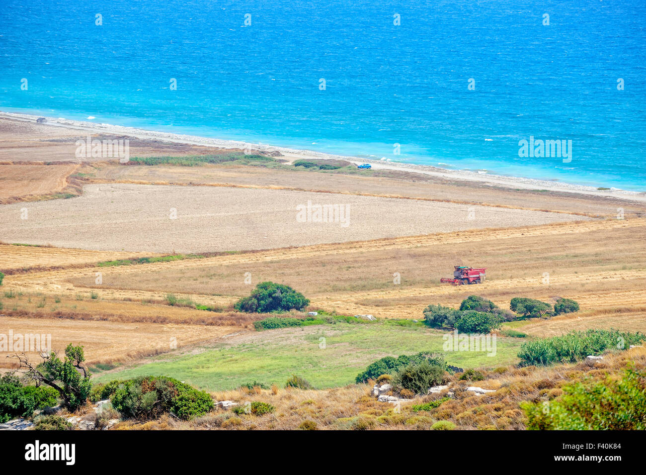 Kulturlandschaft auf Zypern Stockfoto