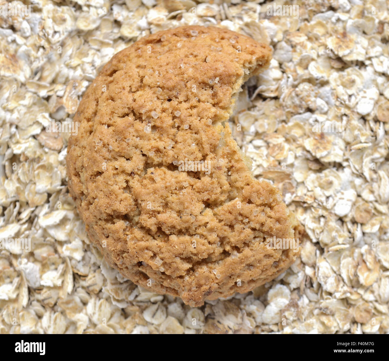 Hafer cookies Stockfoto