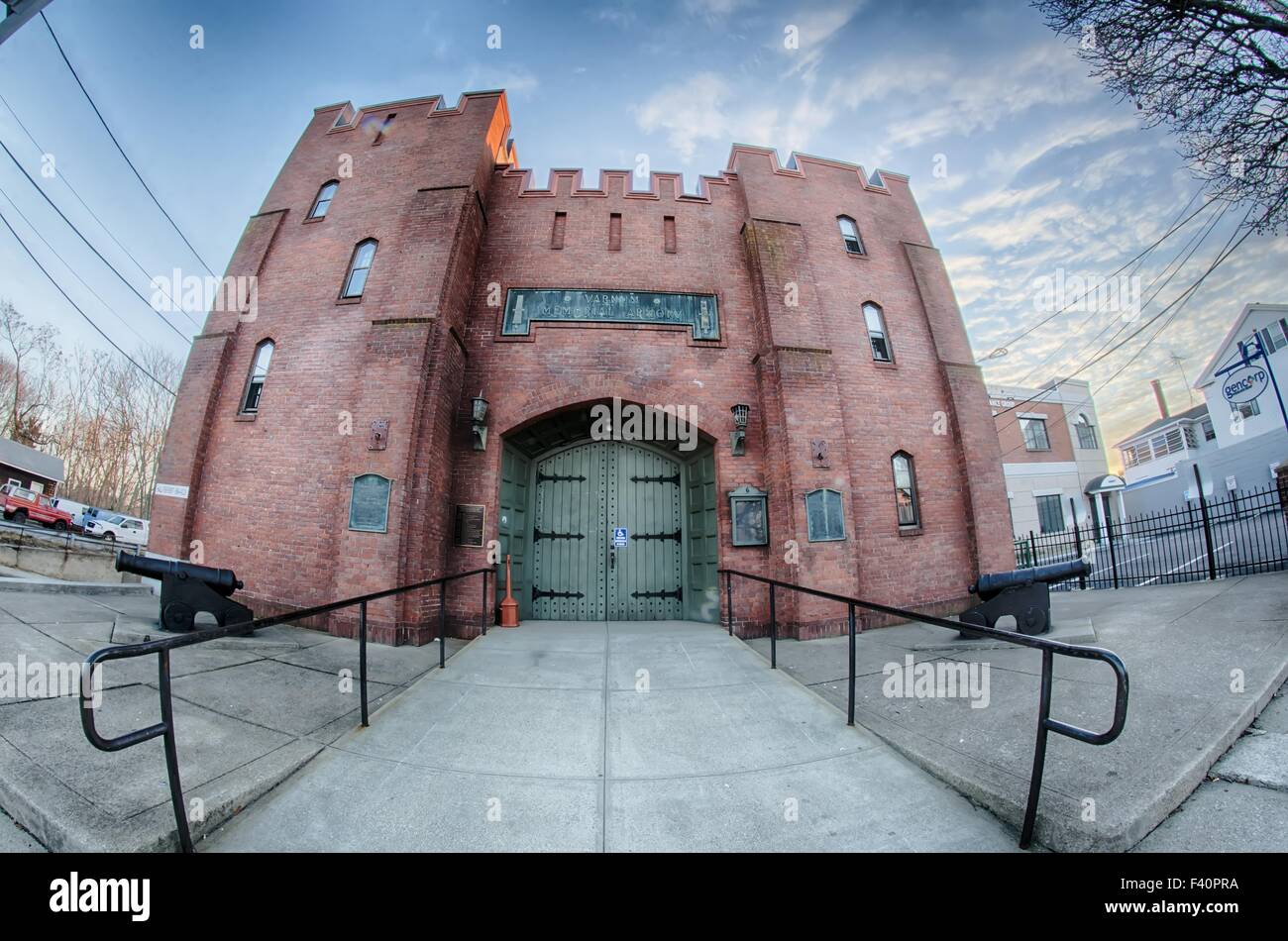 Stadt von Greenwich Oststraße Szenen Stockfoto