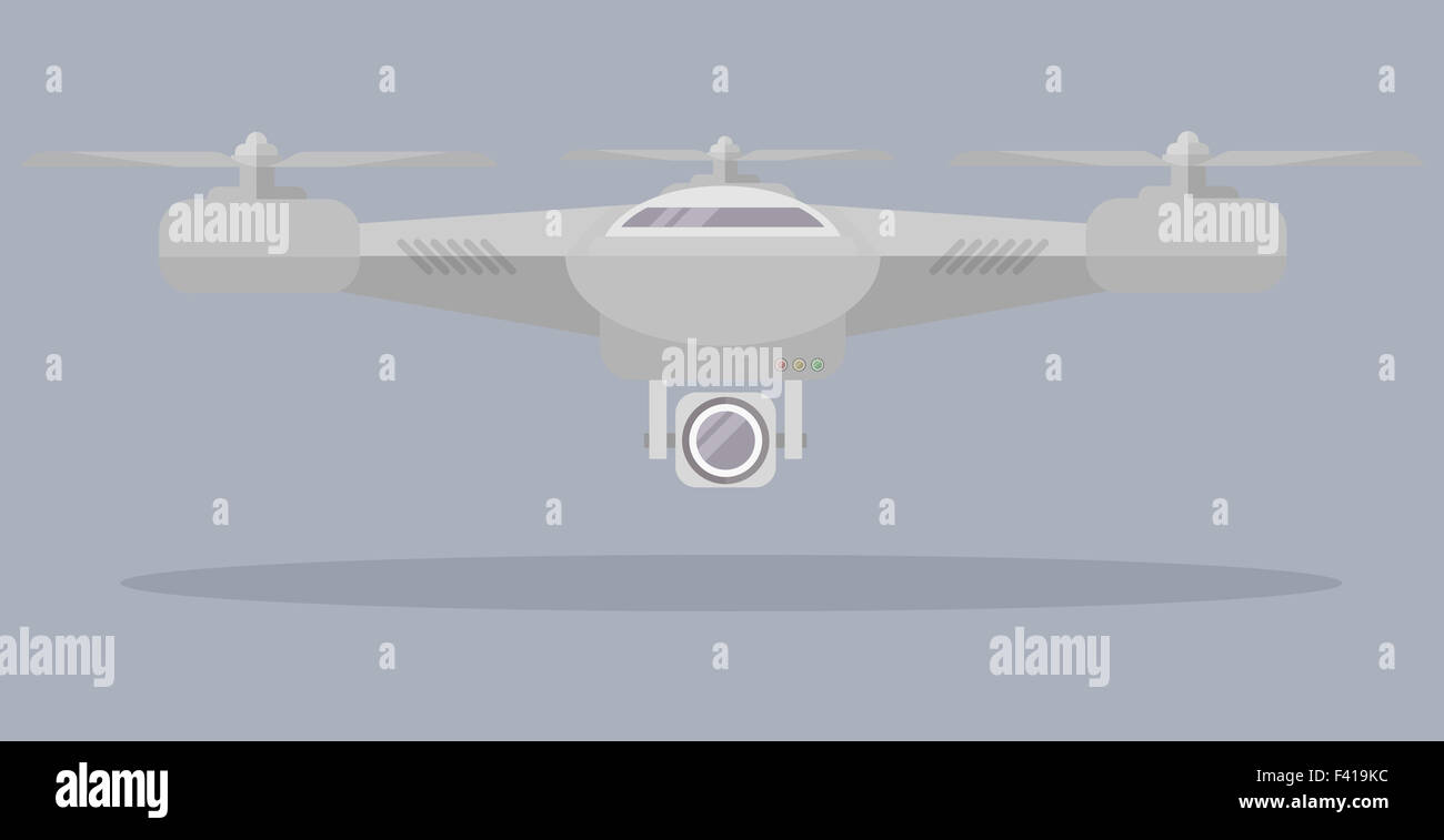 Quadrocopter Stockfoto