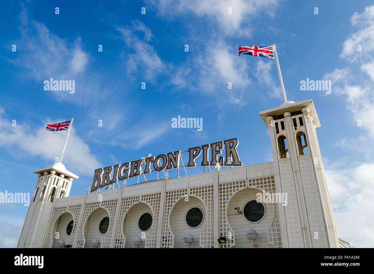 Brighton Pier. East Sussex, England. Stockfoto