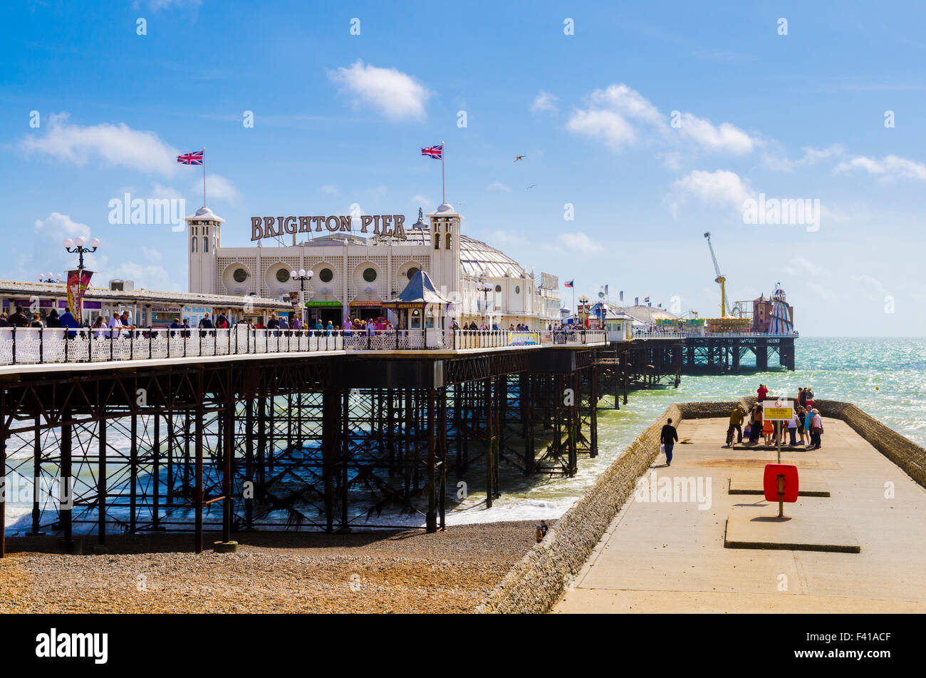 Brighton Pier, East Sussex, England. Stockfoto