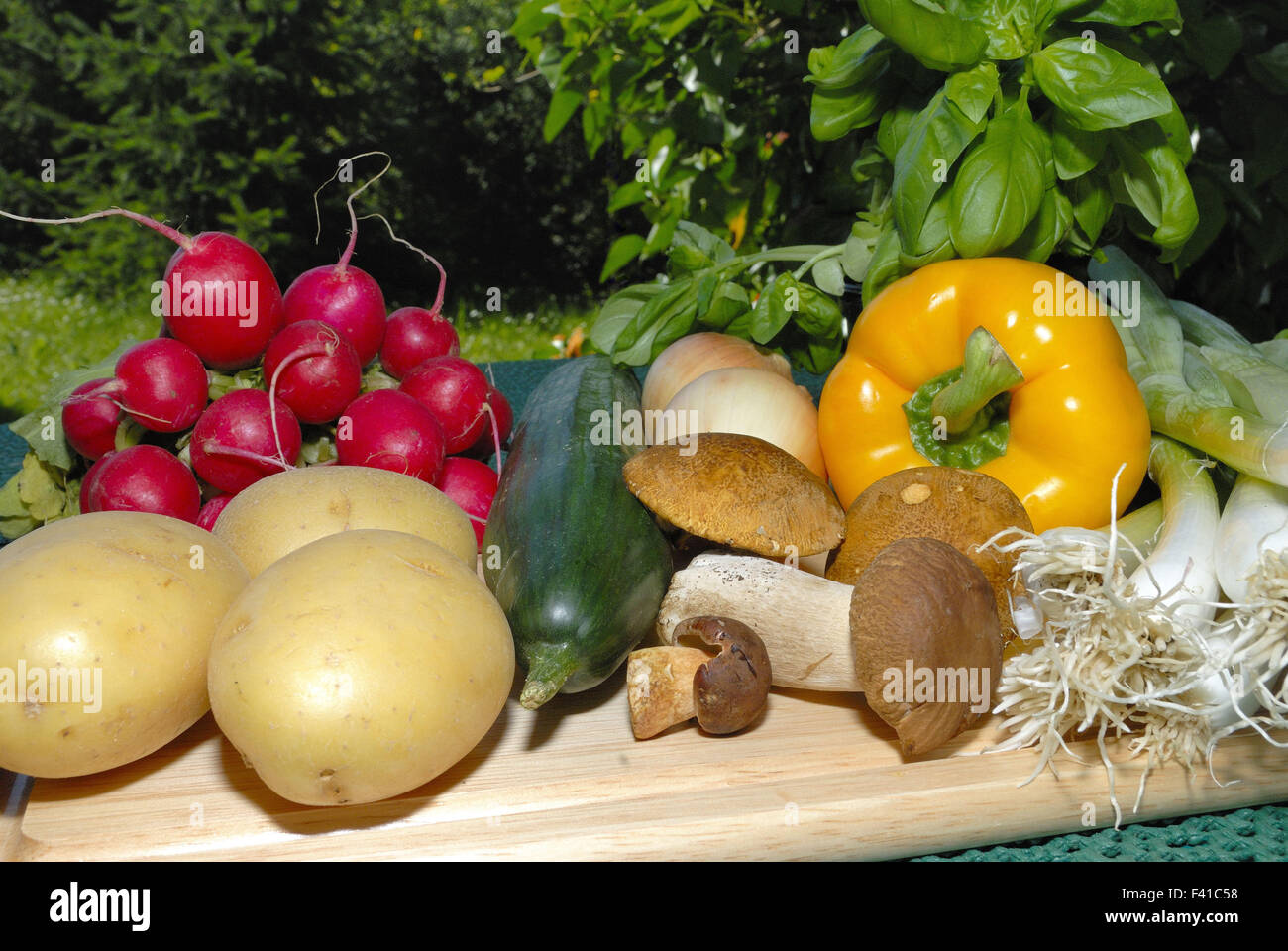 Rohes Gemüse Stockfoto