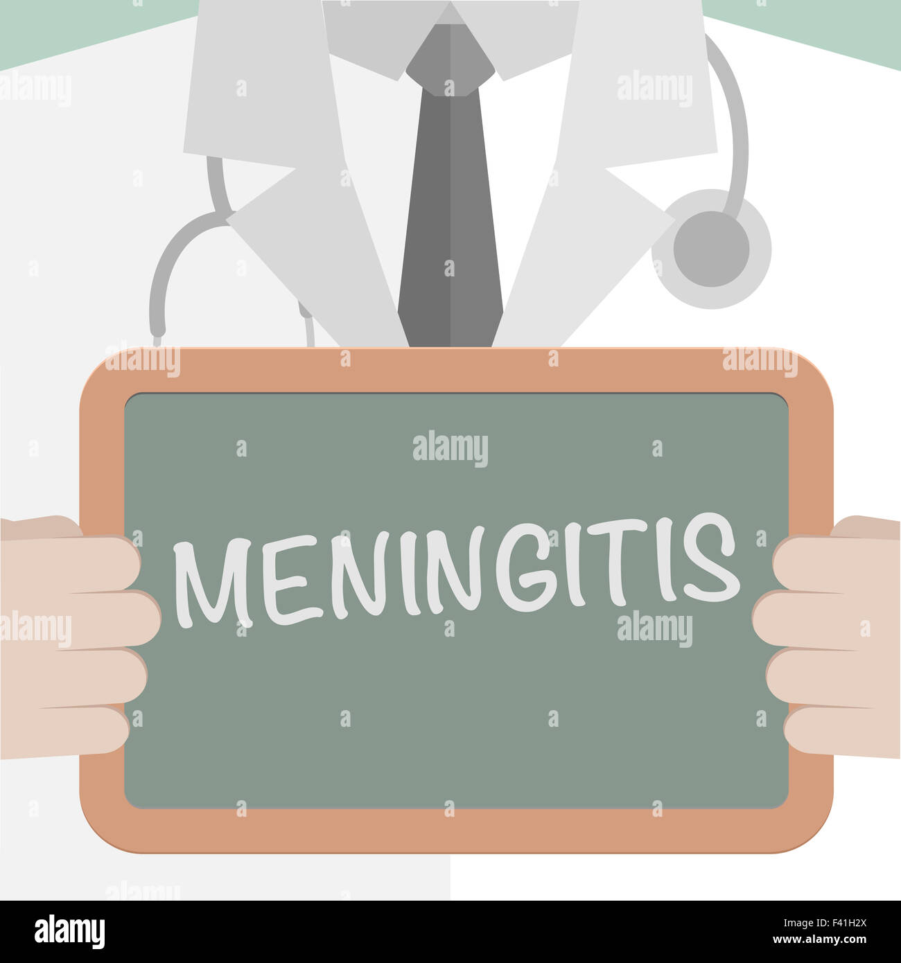 Ärztekammer-Meningitis Stockfoto