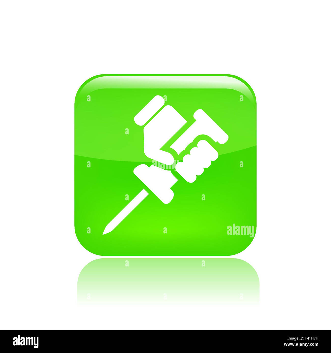 Vektor-Illustration von isolierten Reparatur-Symbol Stockfoto