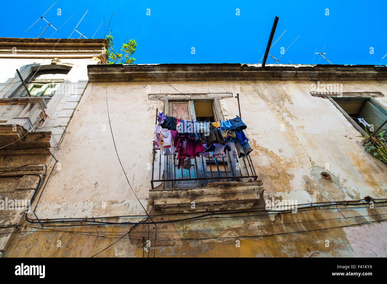 Karibik-Kuba-Havanna sieht 6 Stockfoto