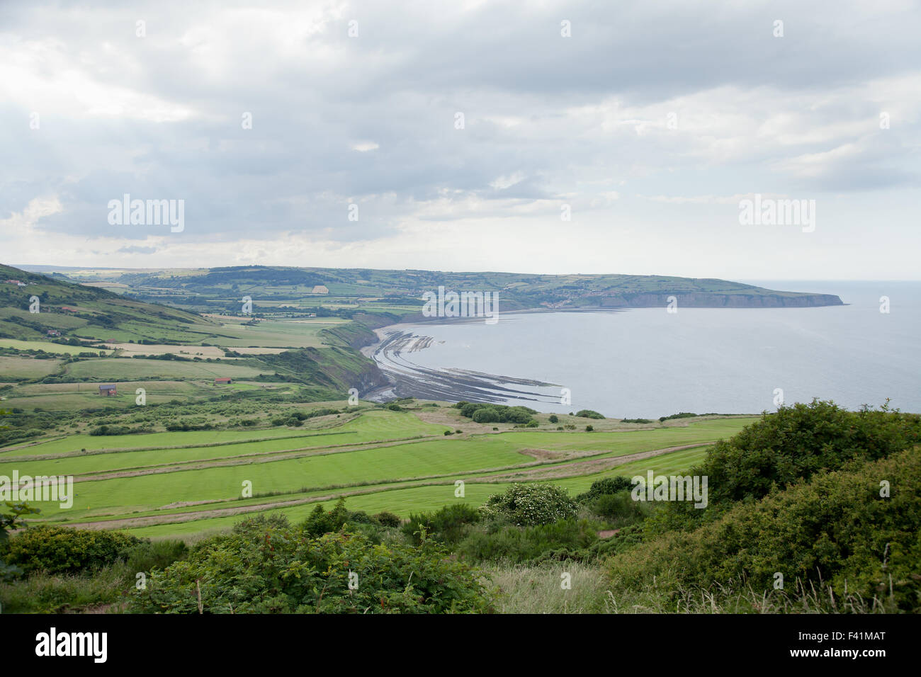 Robins Hoods Bay Whitby Yorkshire Stockfotografie - Alamy