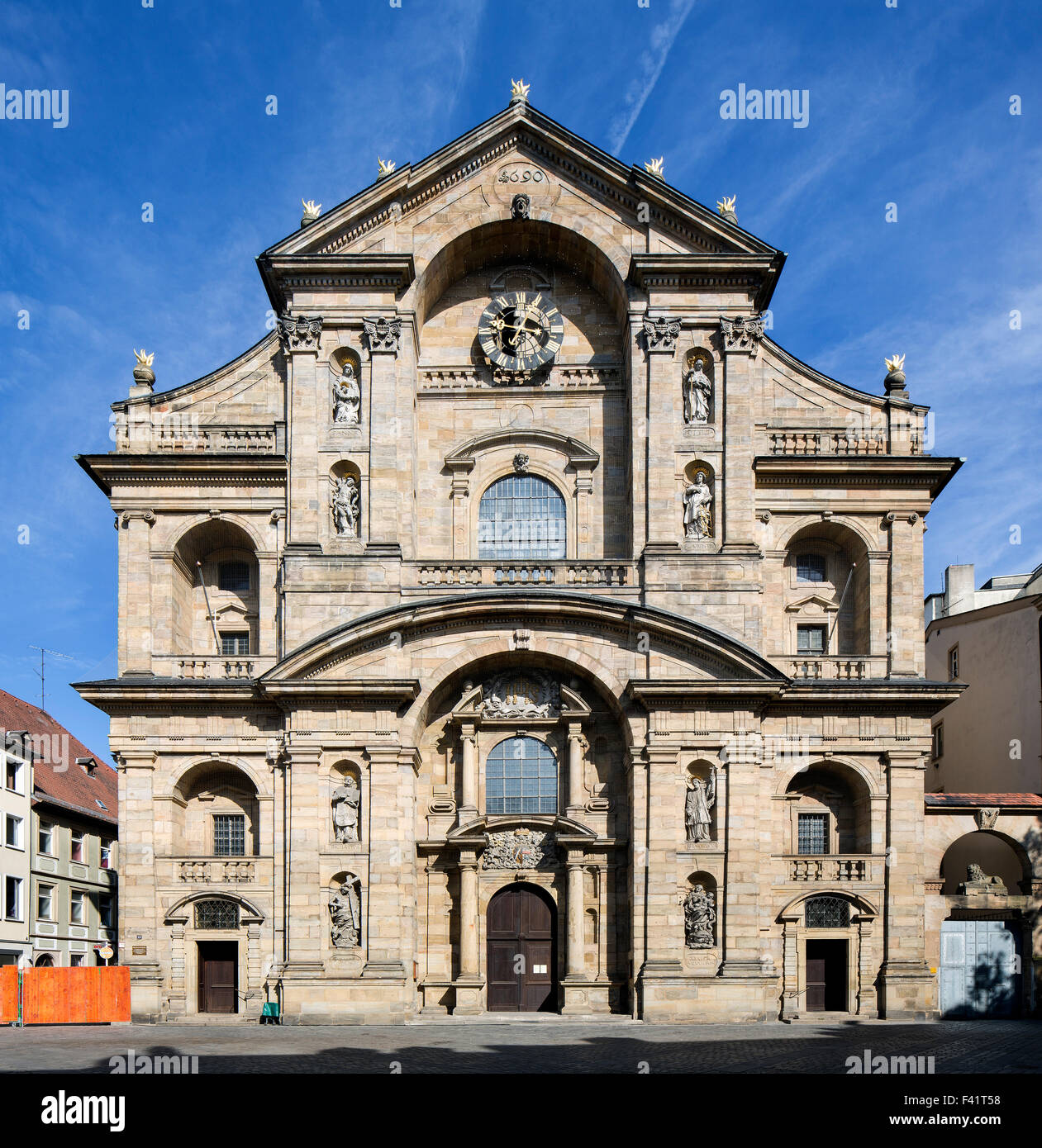 Pfarrkirche St. Martin, Bamberg, obere Franken, Bayern, Deutschland Stockfoto
