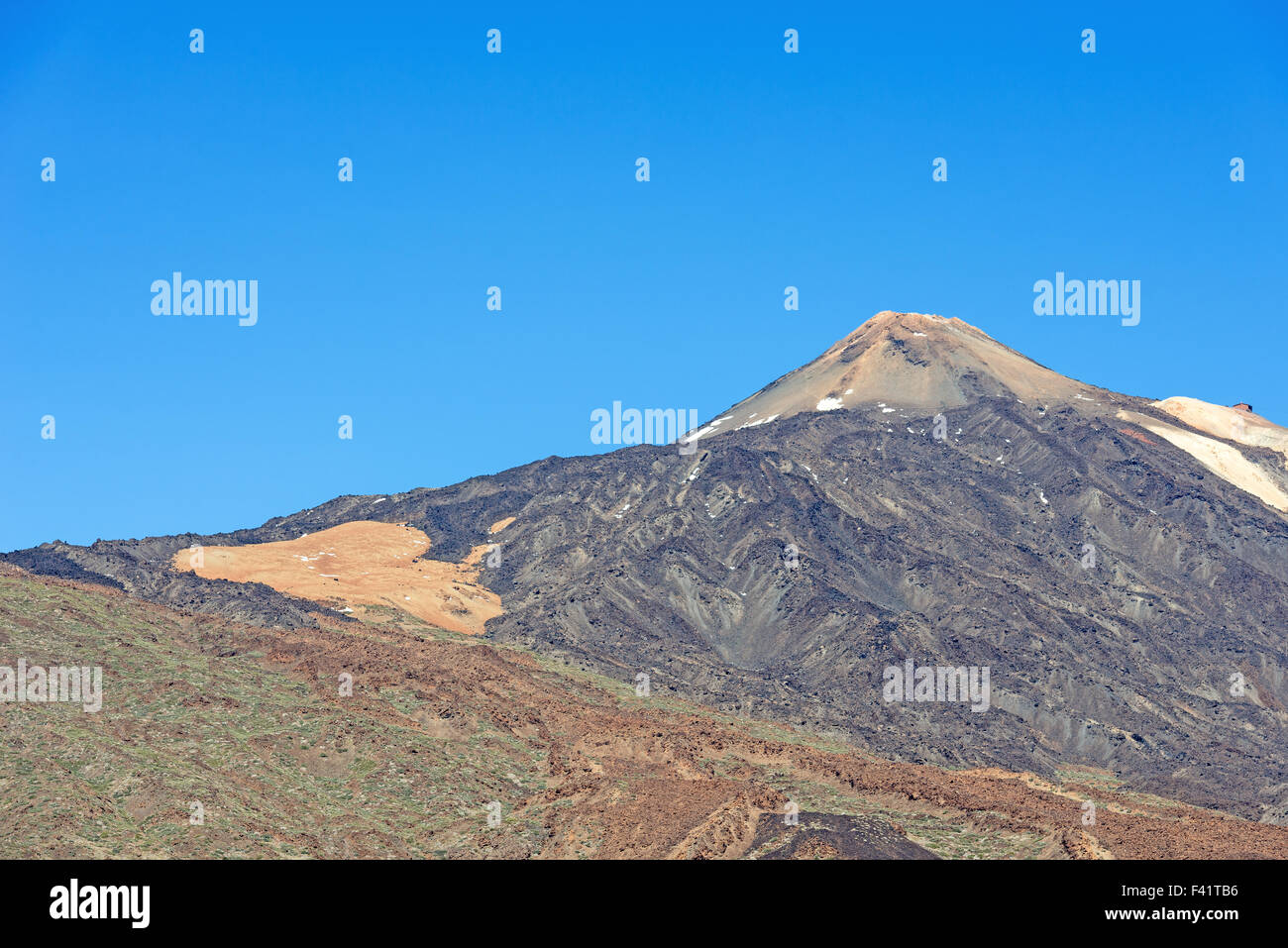 Vulkan Teide auf Teneriffa Stockfoto